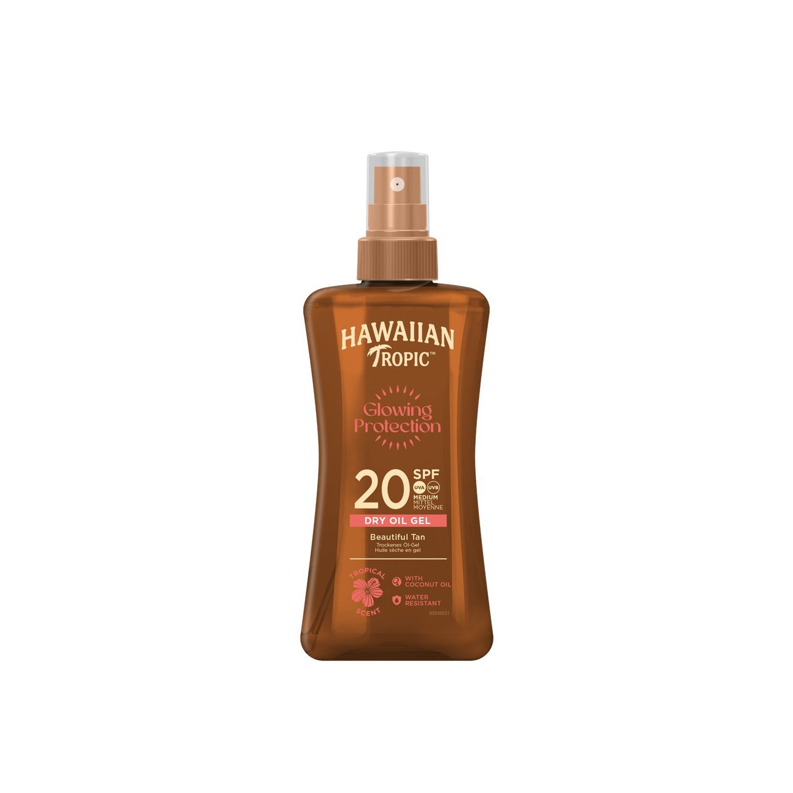 Hawaiian Tropic Glowing Protection Dry Spray Oil SPF20 200ml (6.8floz)