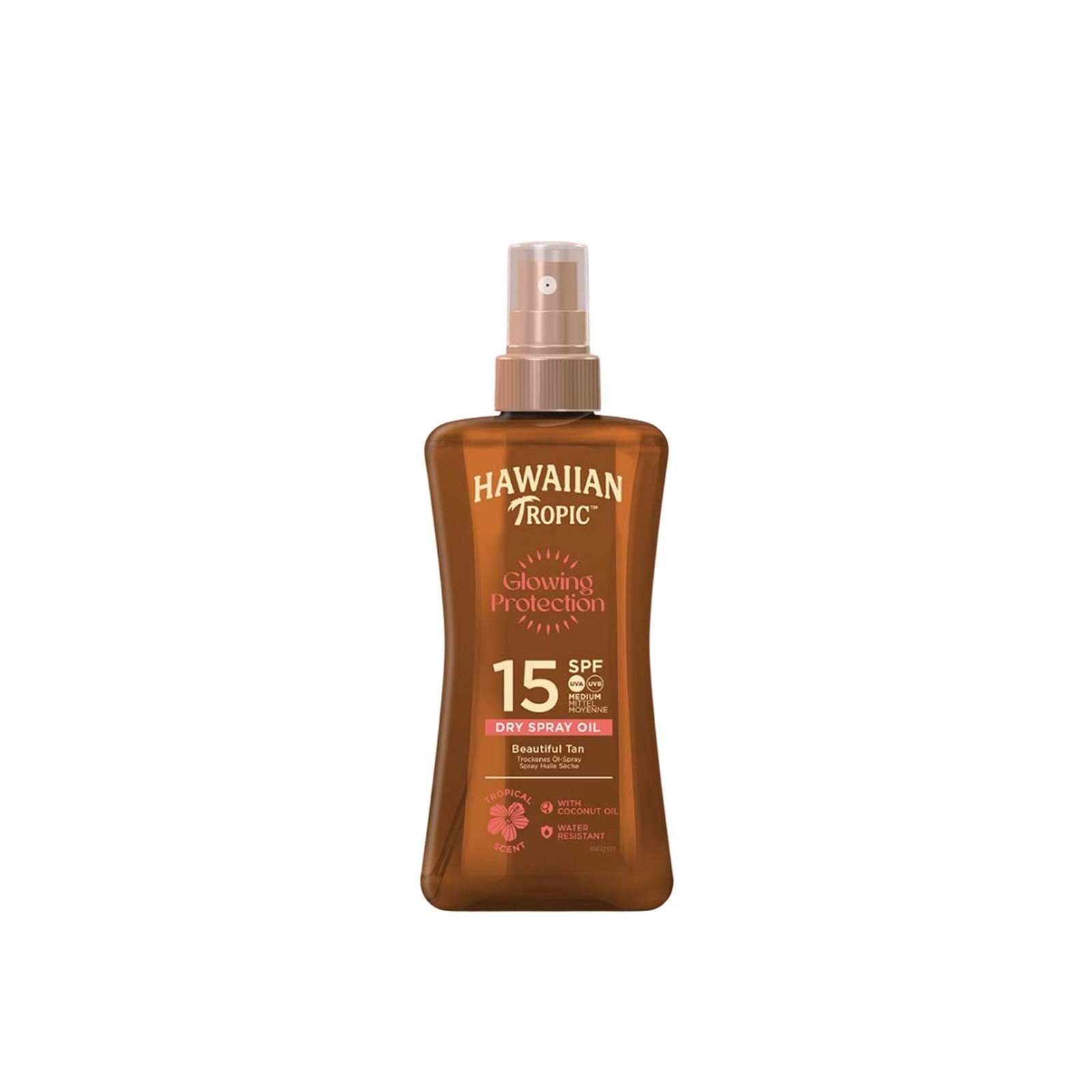 Hawaiian Tropic Protective Coconut & Guava Dry Spray Oil SPF15 200ml (6.8floz)