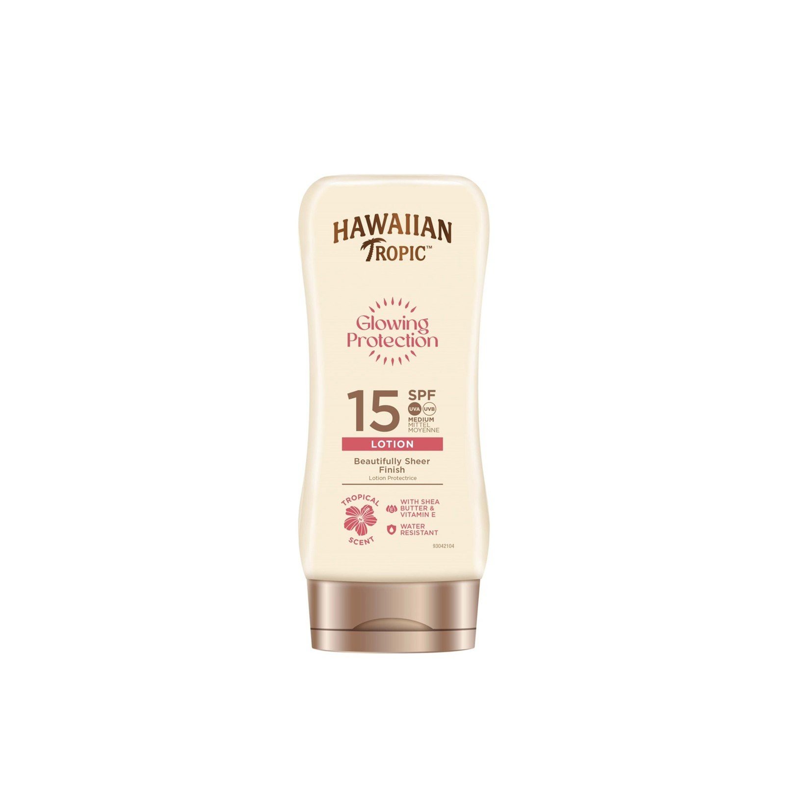 Hawaiian Tropic لوشن حماية من الشمس للتوهج SPF15 180ml