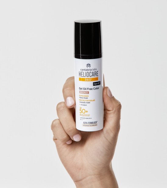 Heliocare 360 Color Gel Oil-Free SPF50+ Protector Solar Bronze 50ml
