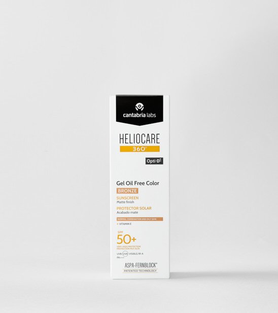 Heliocare 360 Color Gel Oil-Free SPF50+ Protector Solar Bronze 50ml