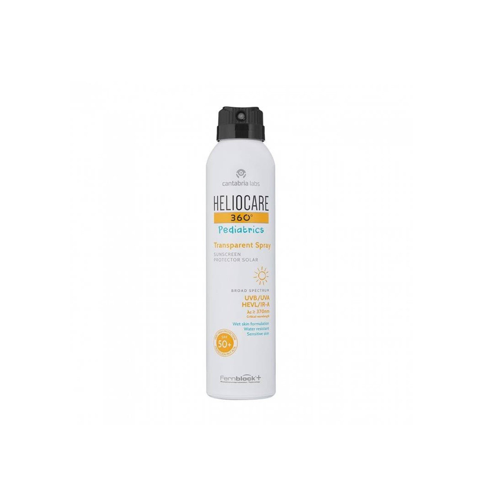 Heliocare 360º Pediatrics Transparent Spray Solcreme SPF50+ 200ml