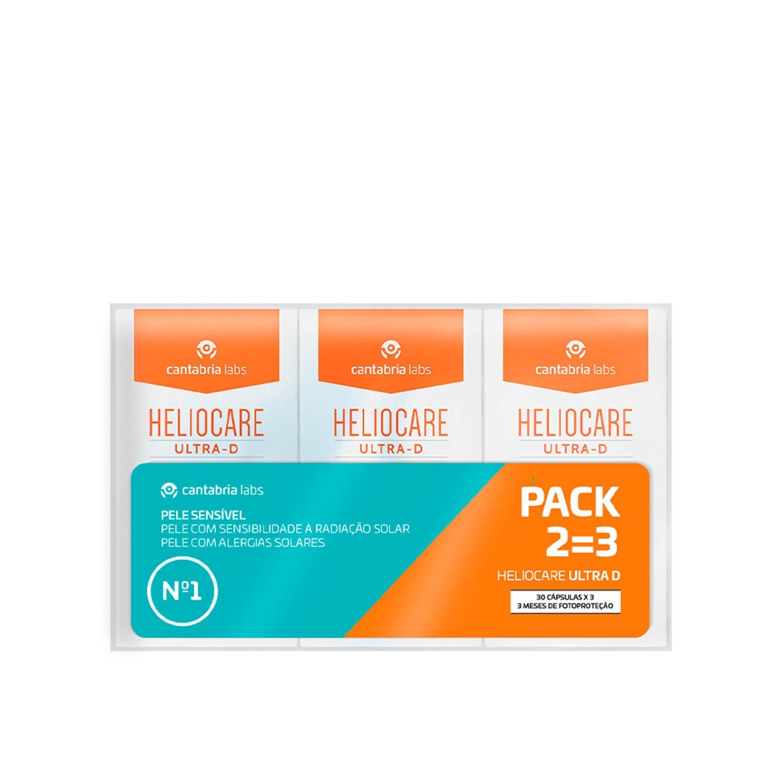 Heliocare Ultra D Cápsulas Solares 3x30