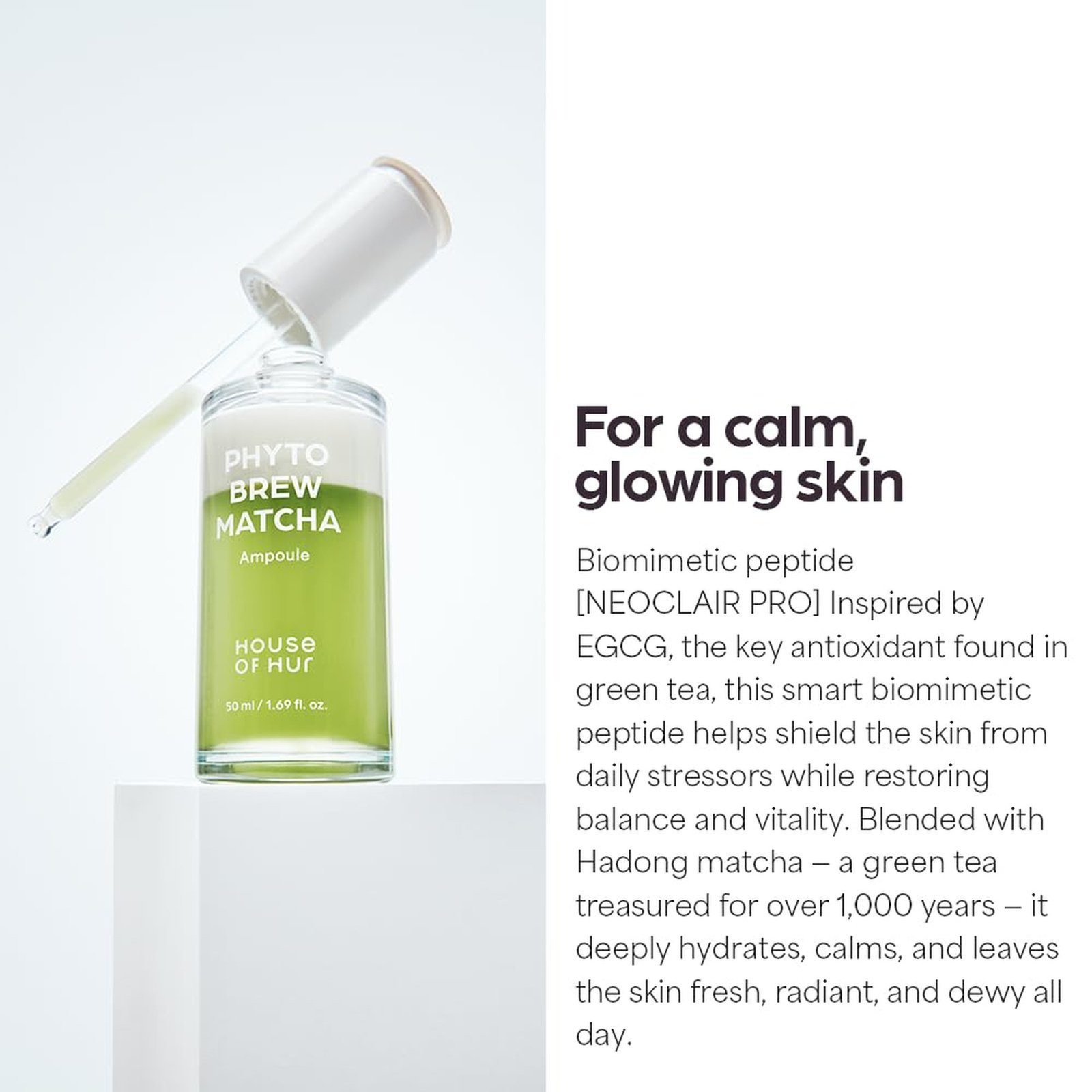 House of HUR Phyto Brew Matcha Ampoule 50ml