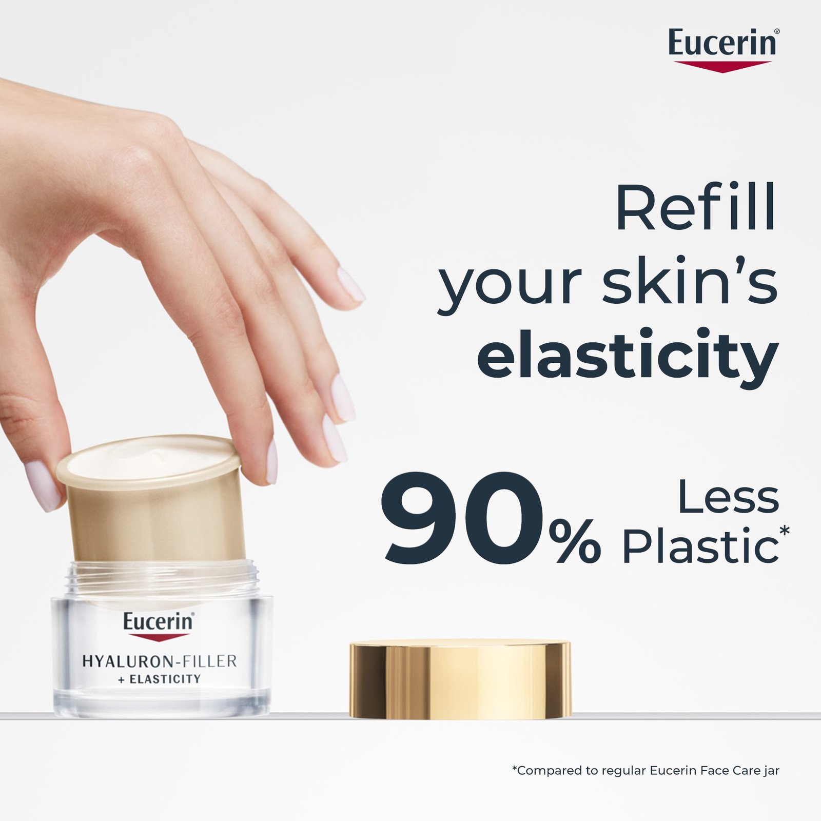 Eucerin Hyaluron-Filler + Elasticity Anti-Aging Day Cream SPF30 Refil 50ml