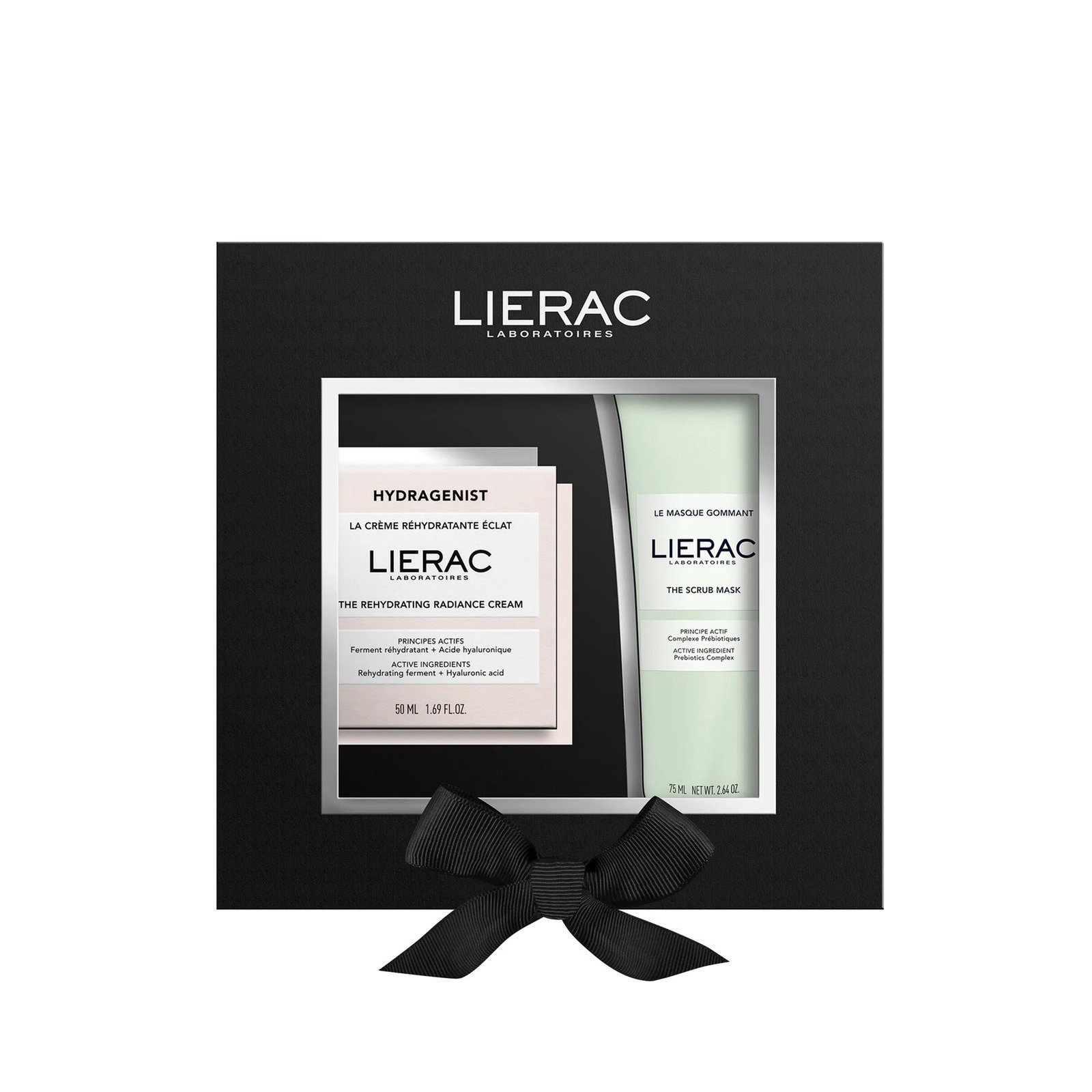 Lierac Hydragenist The ترطيب and Exfoliation إشراق كريم Routine طقم هدية