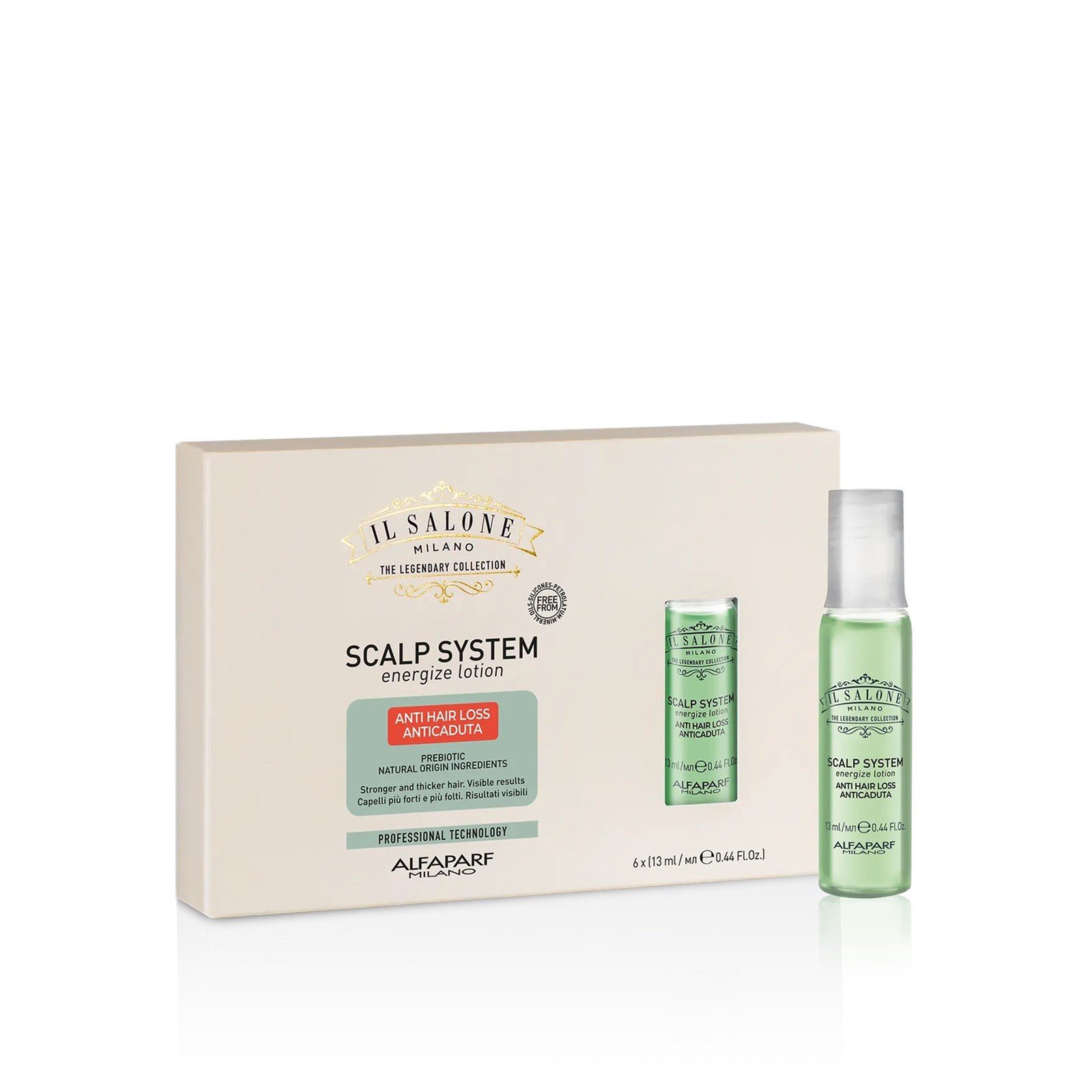 Il Salone Milano لوشن تنشيط لفروة الرأس Scalp System 13 مل × 6