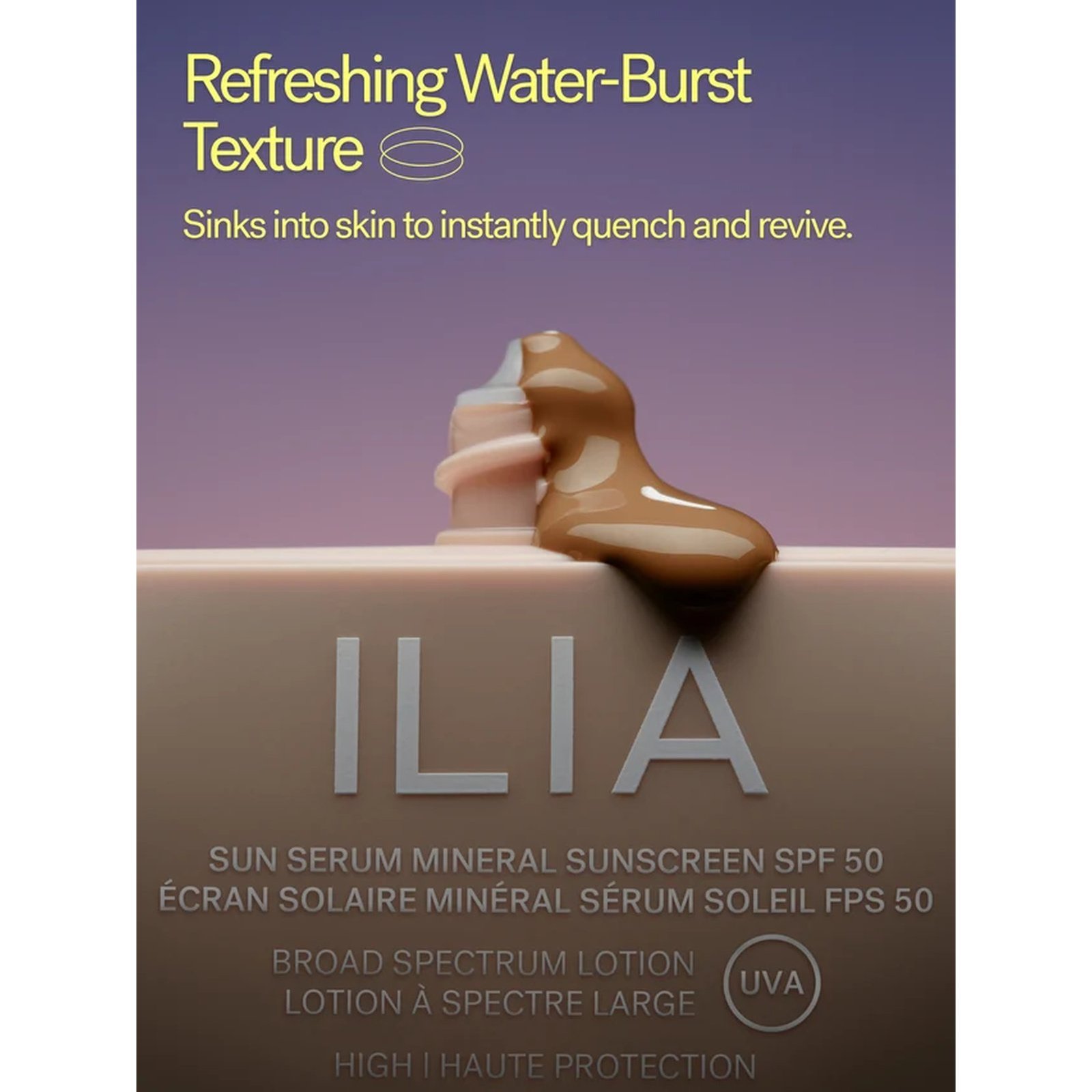 ILIA Beauty Sun Serum Mineral Sunscreen SPF50 Medium-Deep 45ml