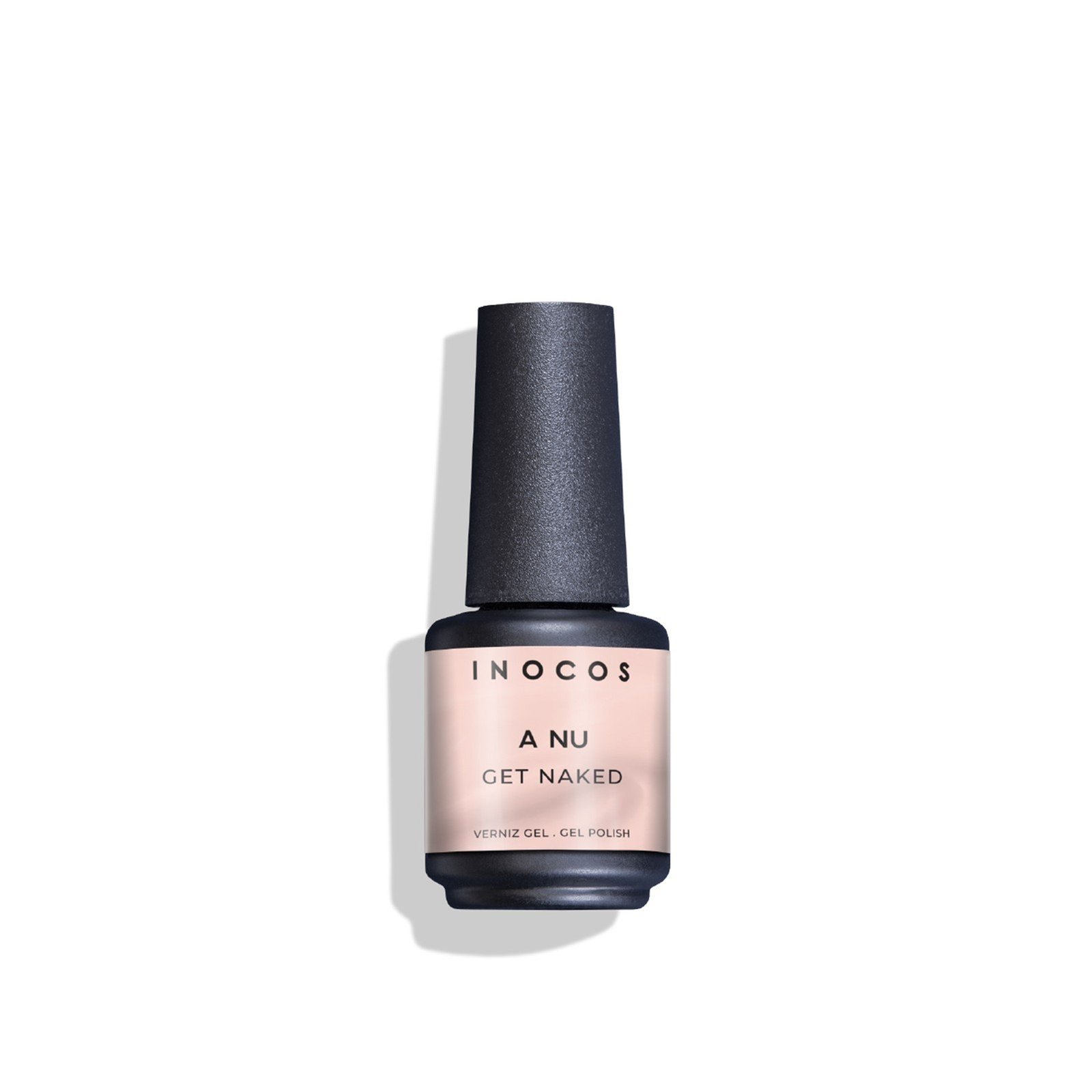 INOCOS The Naked Nails Get Naked Gel Polish GP470 Milky Peach 15ml