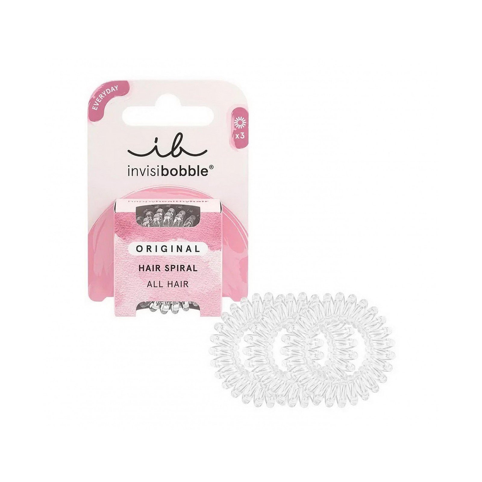 invisibobble Original Crystal Clear x3