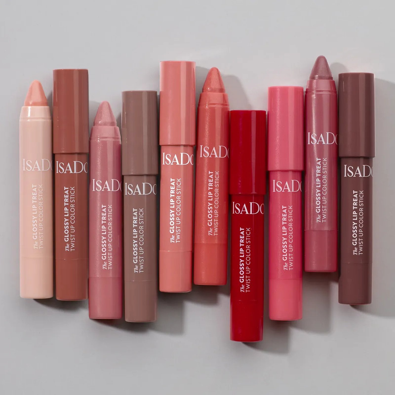 IsaDora The Glossy Lip Treat Twist Up Color Stick 21 Raisin 3.3g