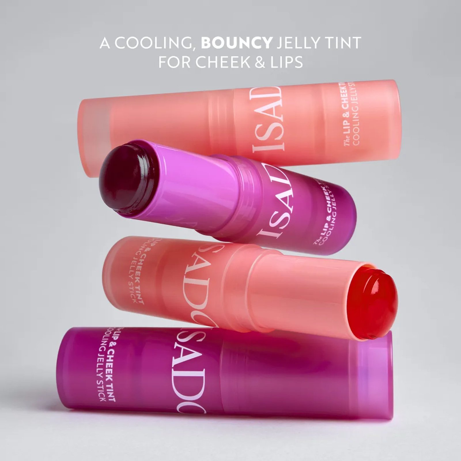 IsaDora The Lip & Cheek Tint Cooling Jelly Stick 12 Berry Pink 12g