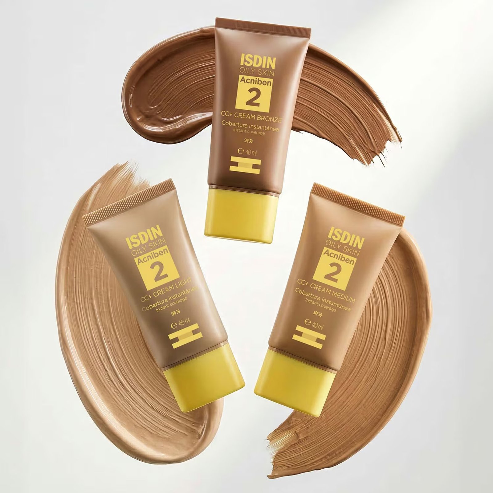 ISDIN Acniben CC+ Cream SPF30 Medium 40ml