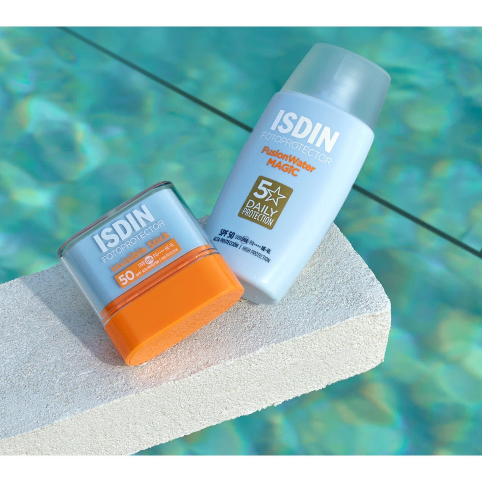 ISDIN Fotoprotector Usynlig Stick SPF50 Solcreme 10g