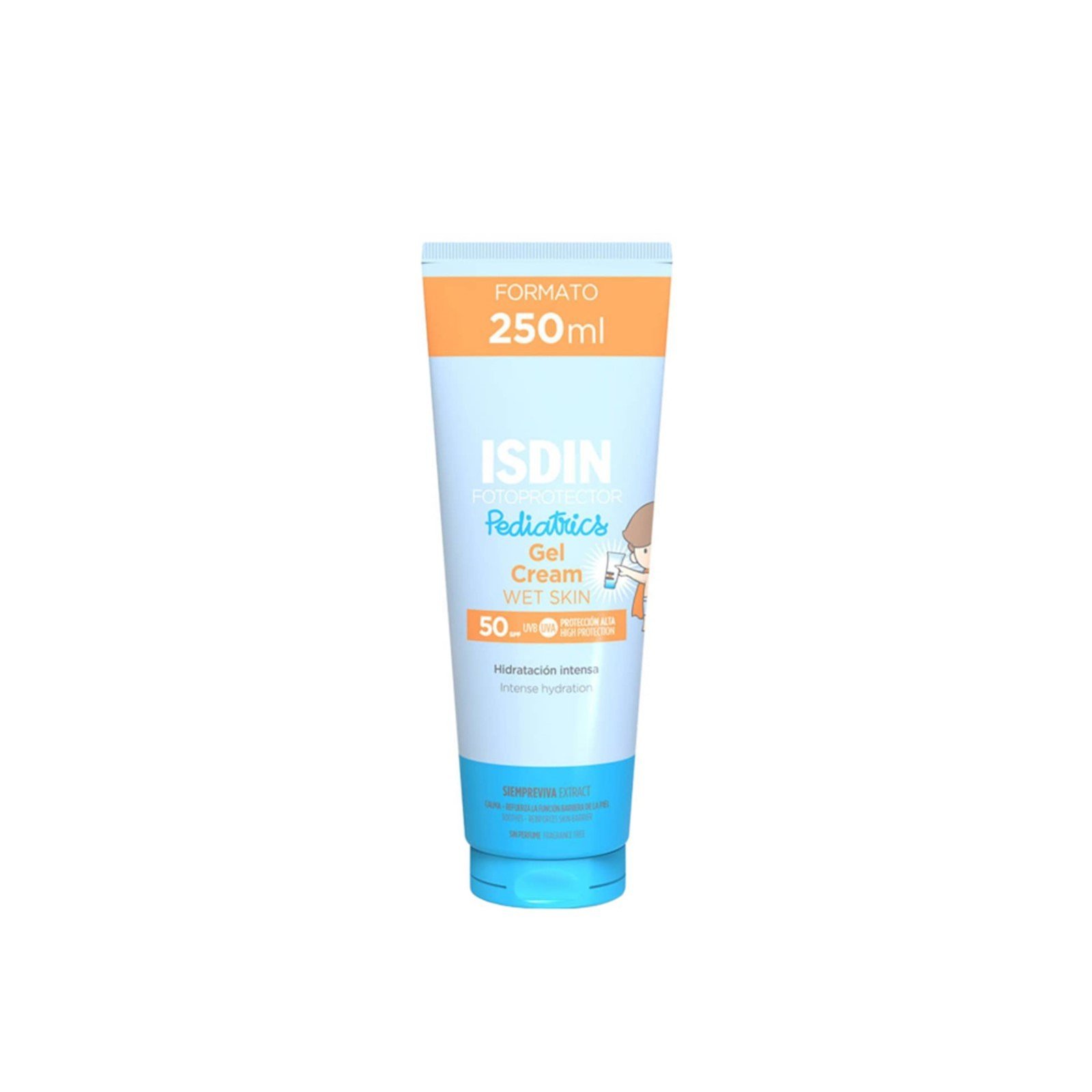 ISDIN Fotoprotector Pediatrics Gel Creme Våd Hud SPF50 250ml