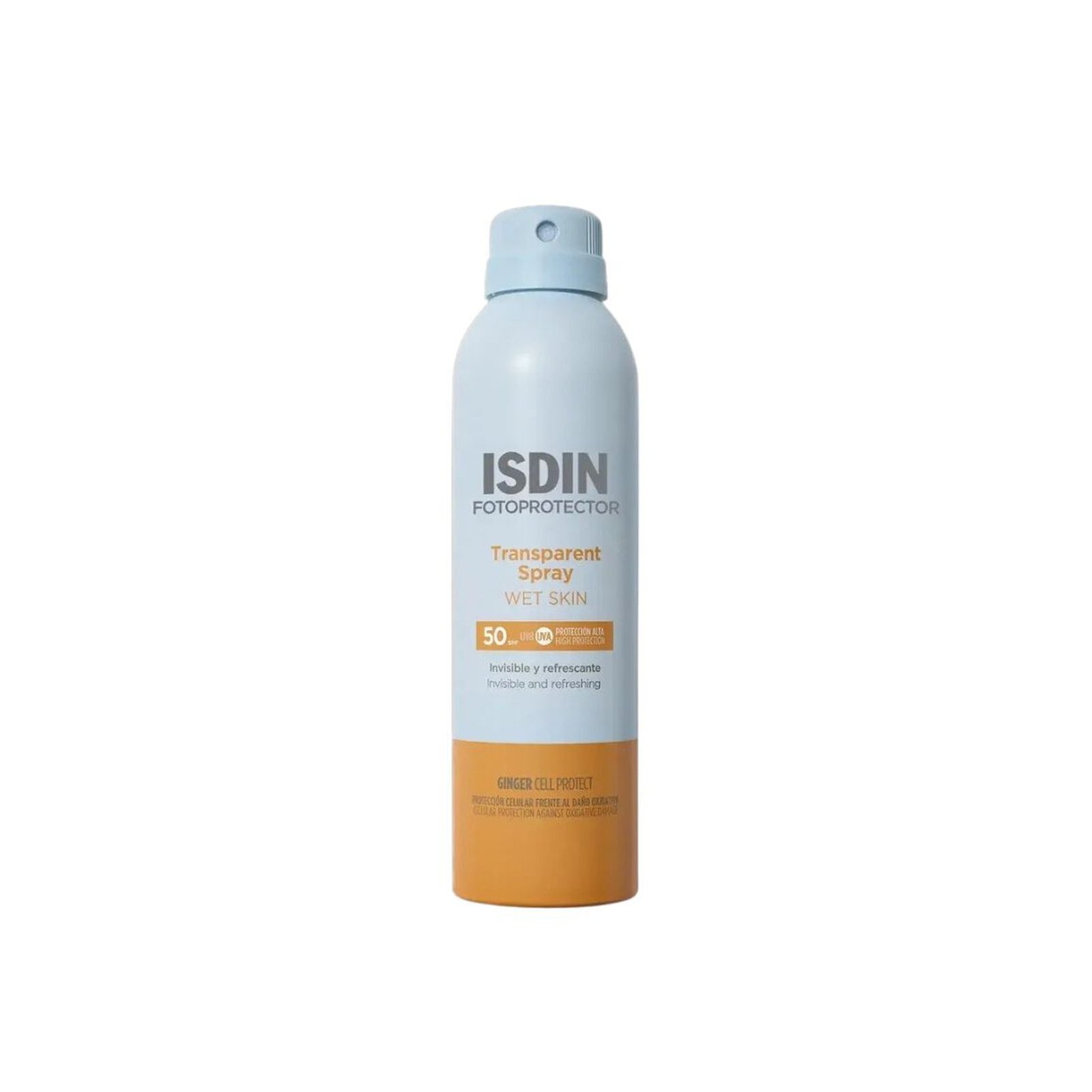 ISDIN Fotoprotector Spray Transparente Wet Skin SPF50 250ml