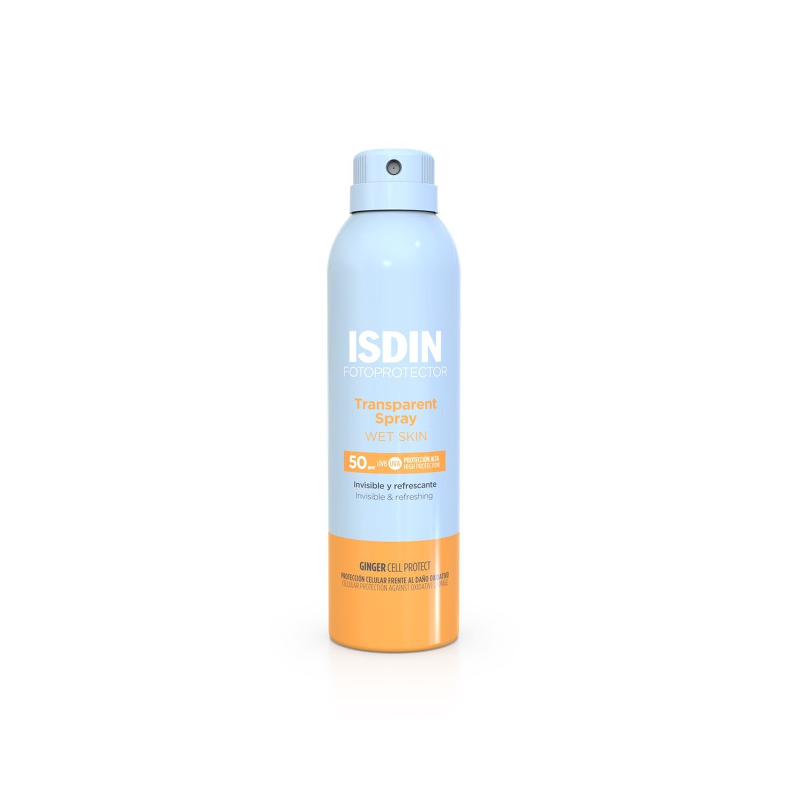 ISDIN Fotoprotector Spray Transparent Peau Mouillée SPF50 250ml
