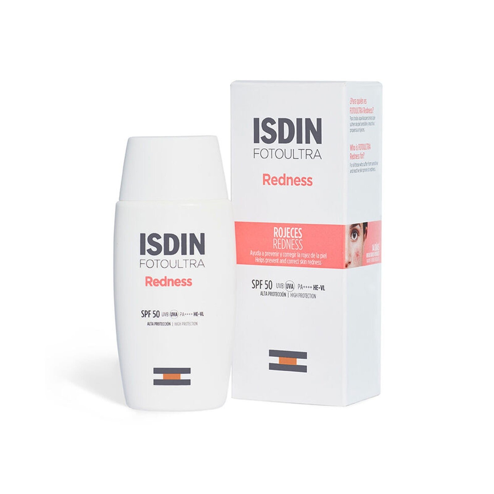 ISDIN FotoUltra Protector Solar Facial Antirojeces SPF50 50ml