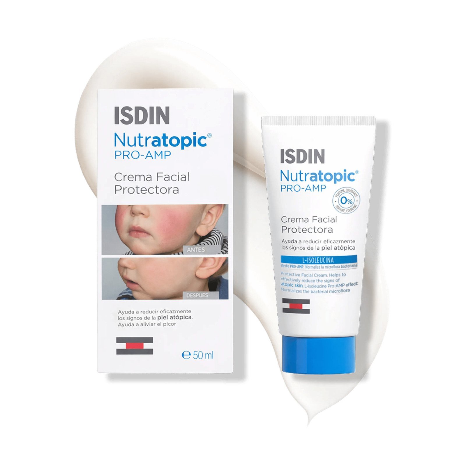 ISDIN Nutratopic Pro-AMP Facial Cream Atopic Skin 50ml