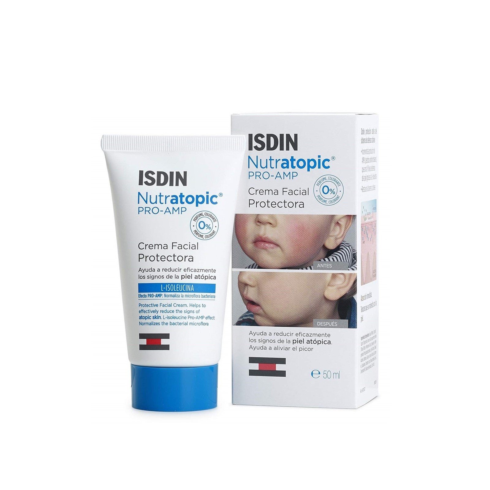 ISDIN Nutratopic Pro-AMP Facial Cream Atopic Skin 50ml