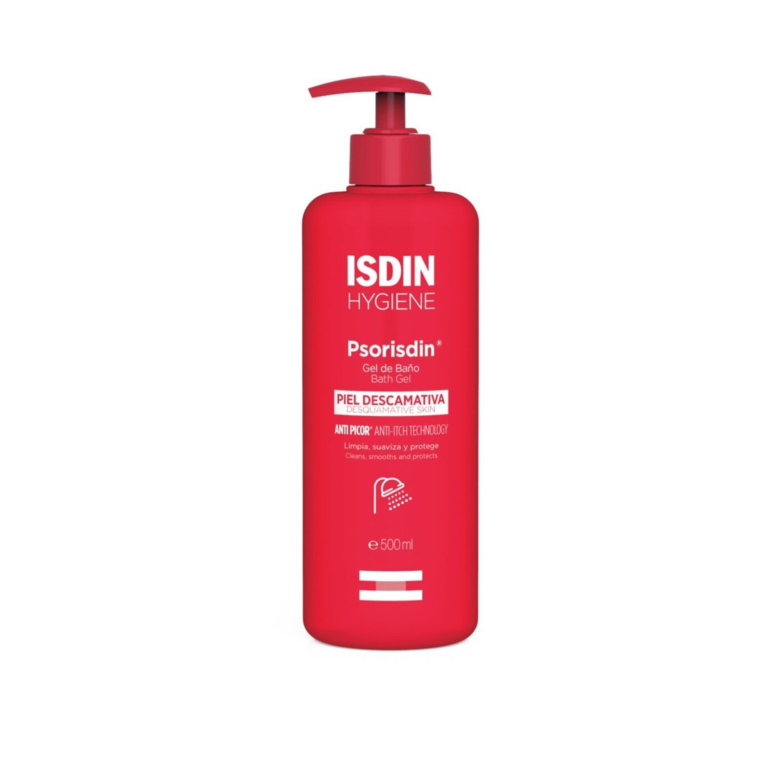 ISDIN Psorisdin Psoriatic Skin Hygiene Bath Gel 500ml