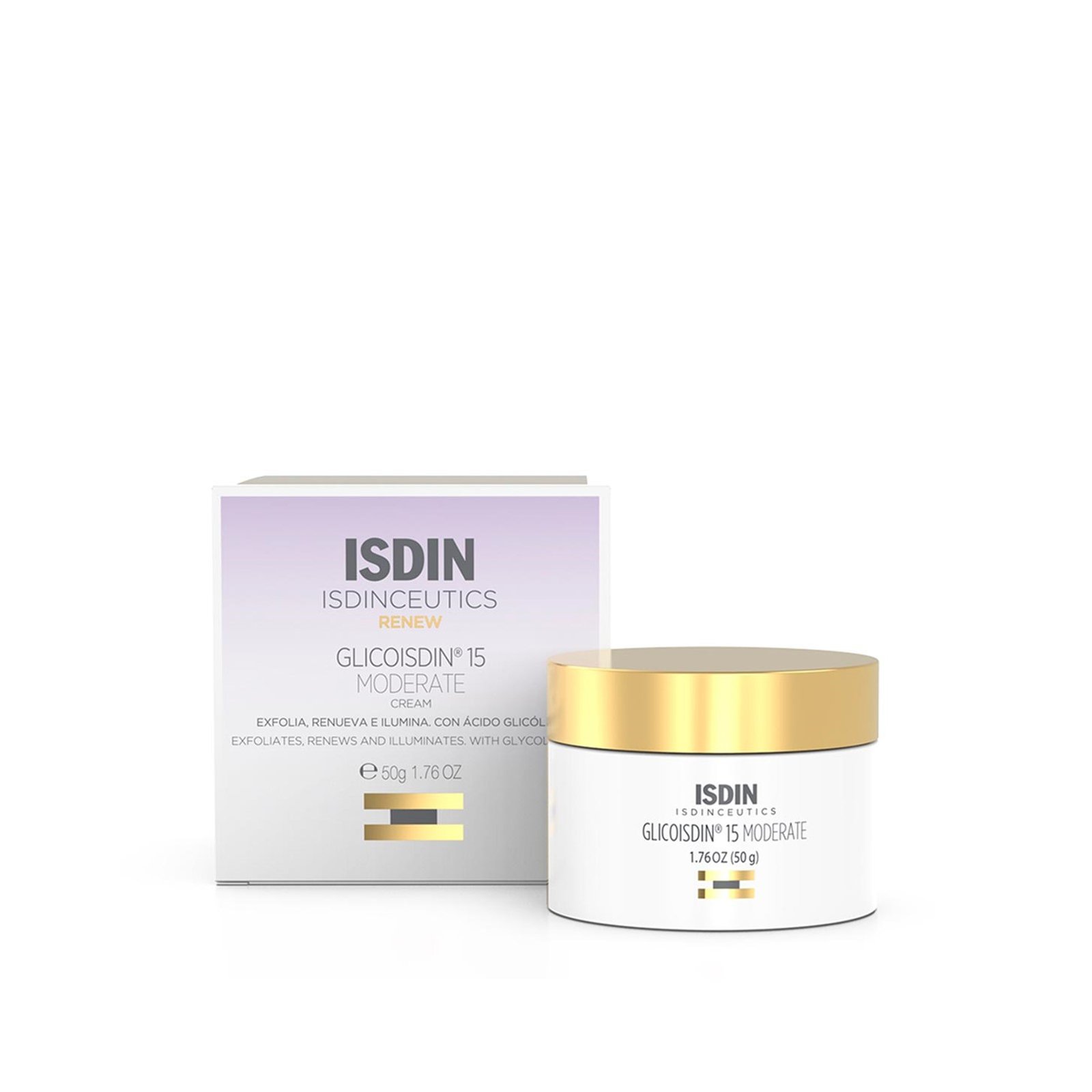 ISDINCEUTICS Glicoisdin 15 Moderate Κρέμα με Απολεπιστική Δράση 50g