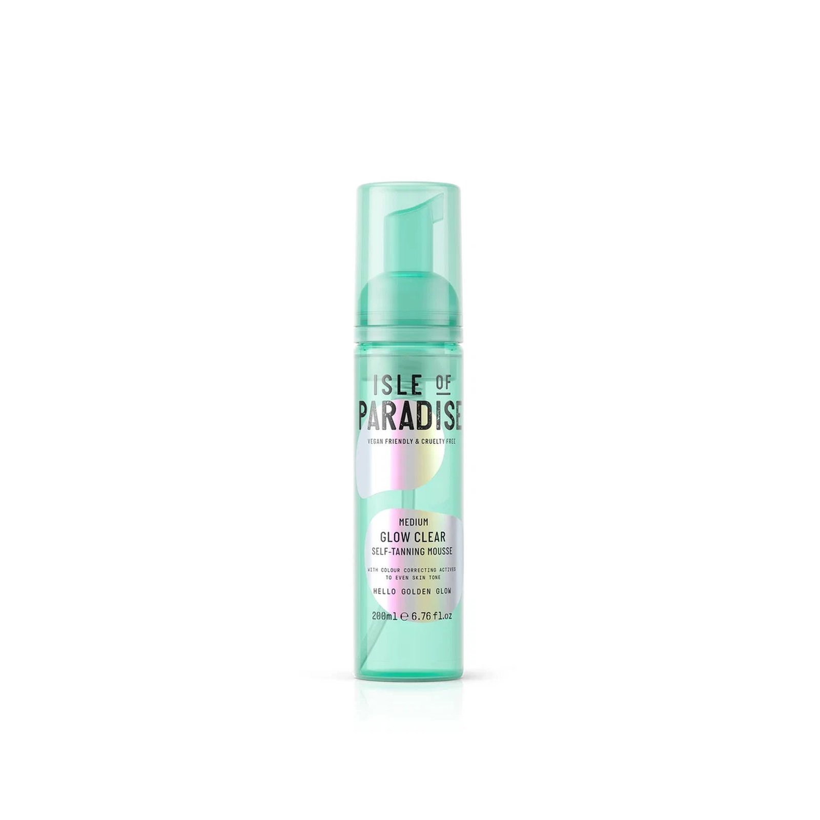 Isle of Paradise Medium Glow Clear Self-Tanning Mousse 200ml