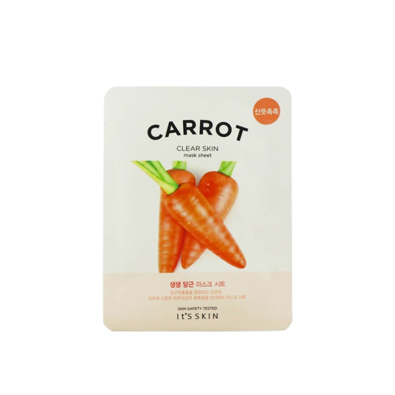 It'S Skin The Fresh Clear Skin Mask Sheet Carrot 19g