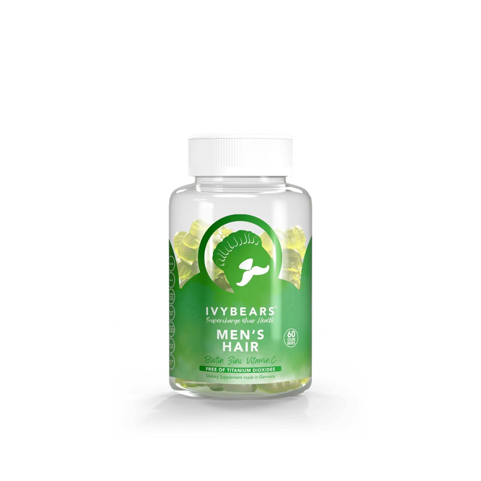 Ivy Bears Men's Hair Vitamins x60 Gummies