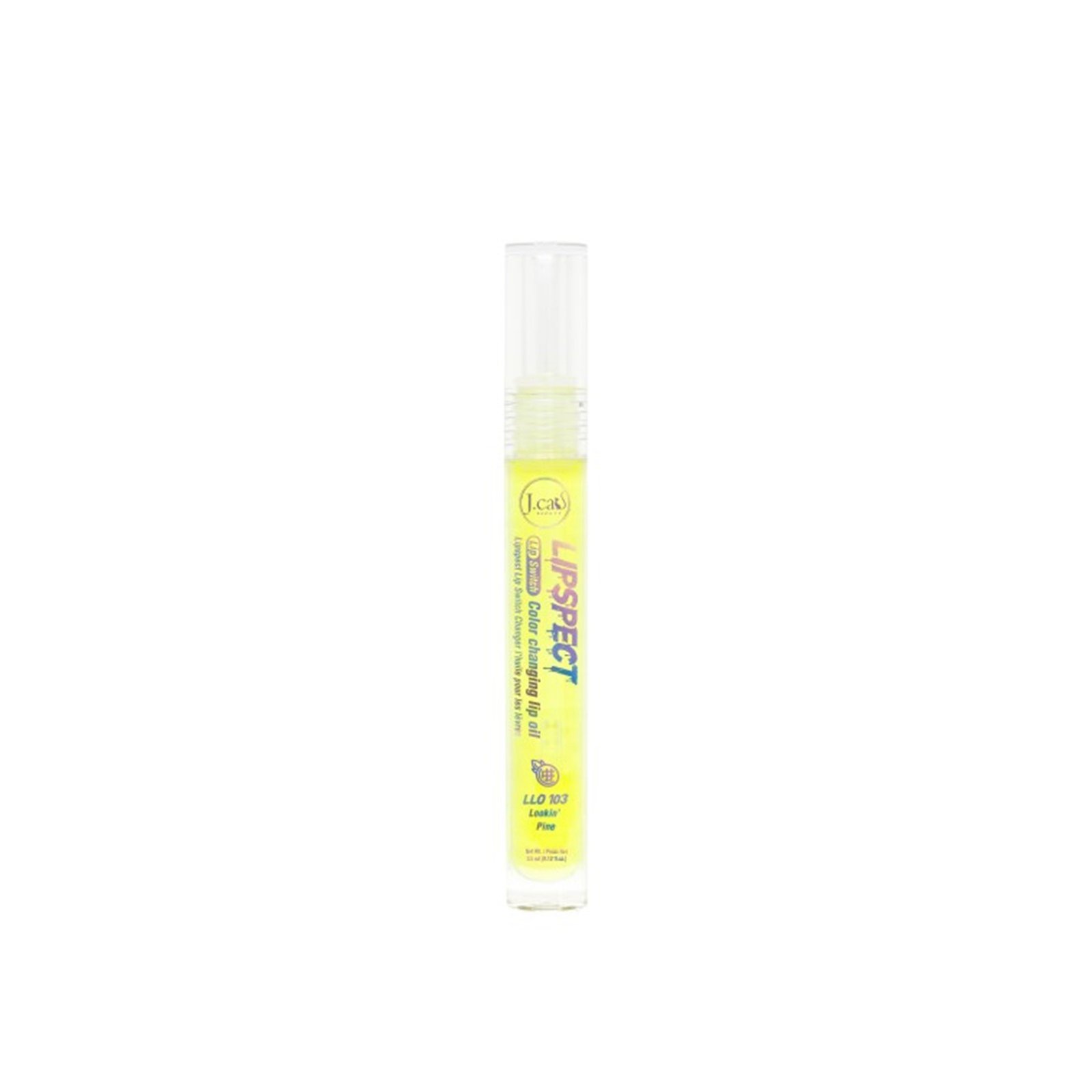 J.Cat Lipspect Lip Switch Kleurveranderende Lipolie 103 Lookin' Pine 3ml