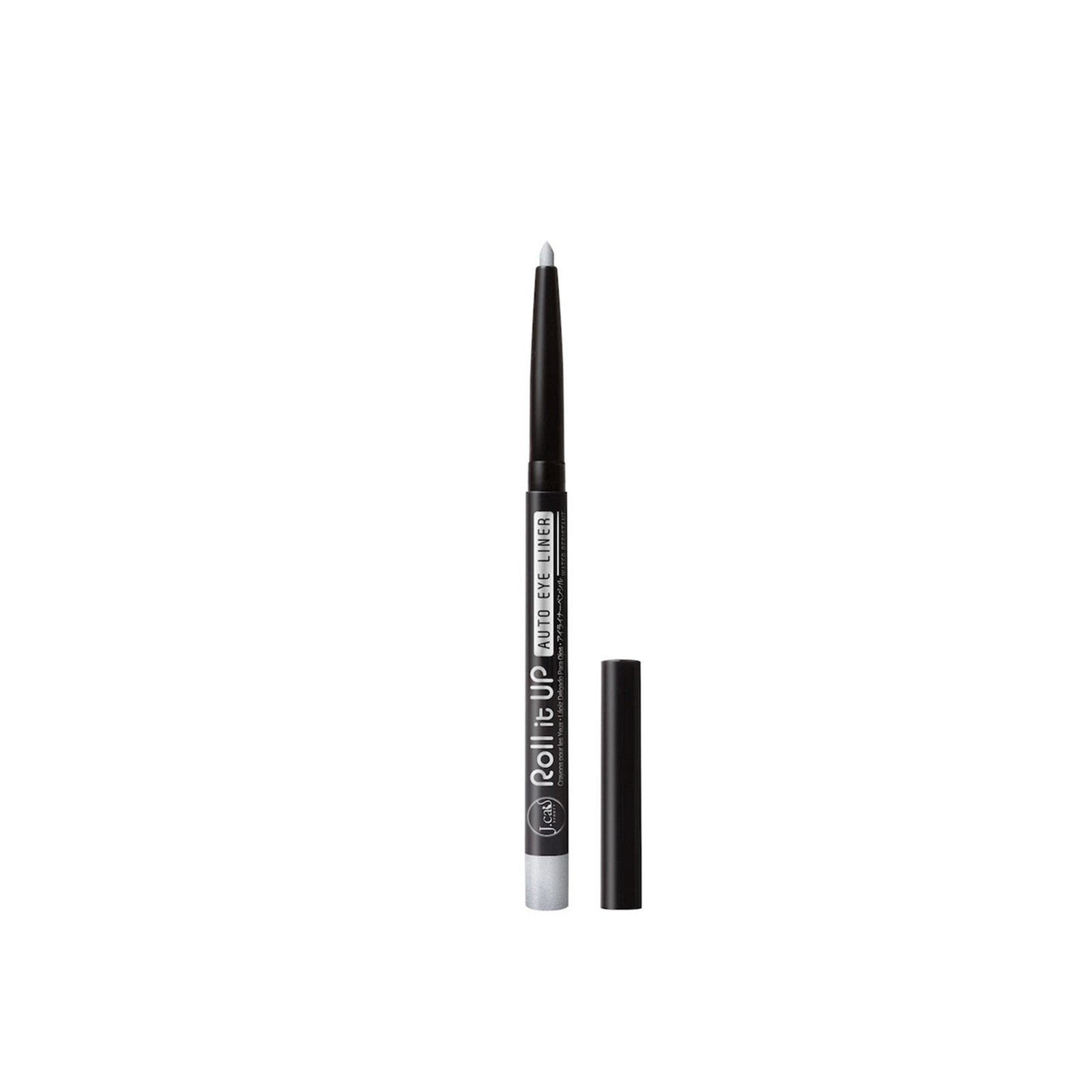 J.Cat Roll It Up Auto Eyeliner 111 Ash Silver 0.3g