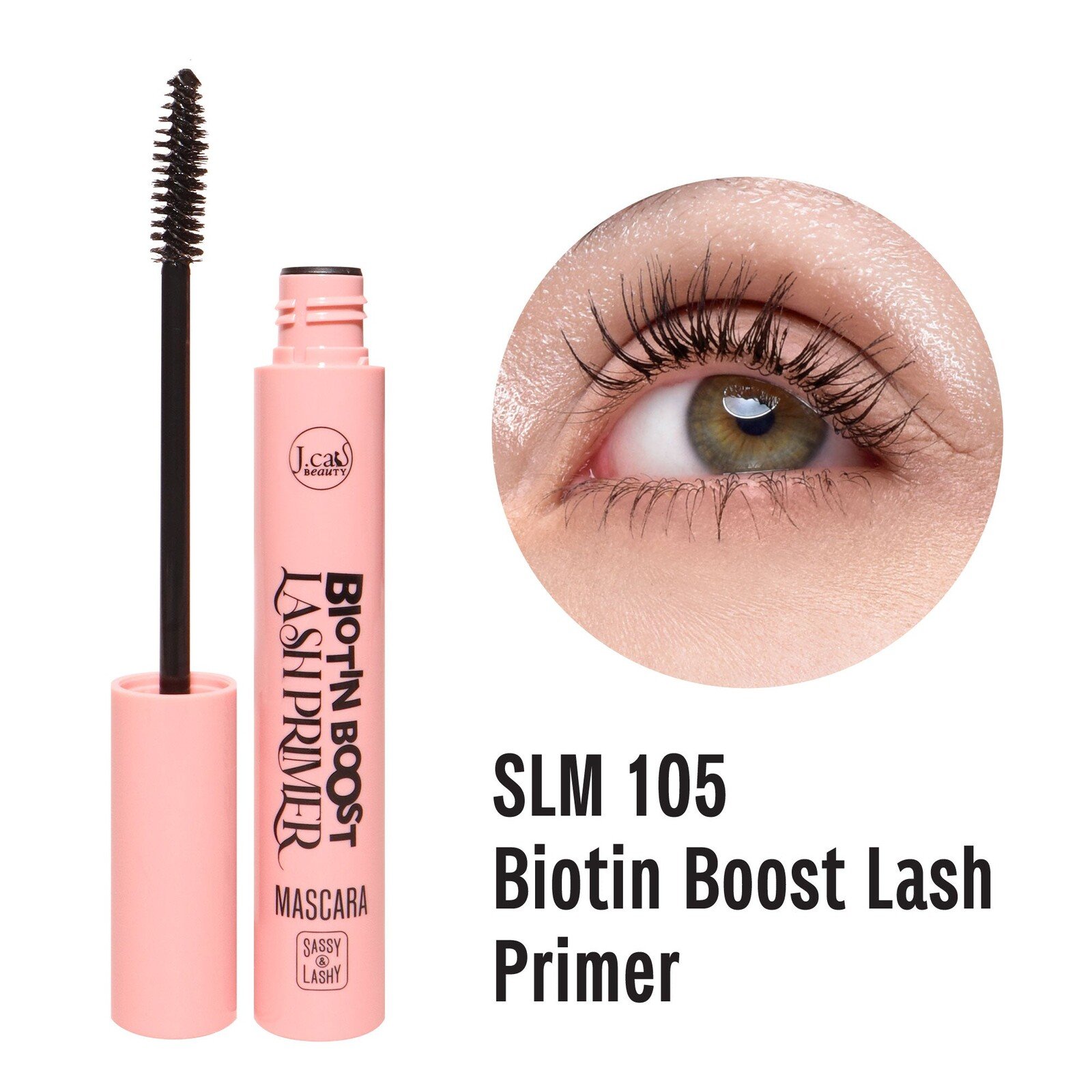 J.Cat Sassy & Lashy Mascara SLM 105 Biotin Boost Lash Primer 8.5g