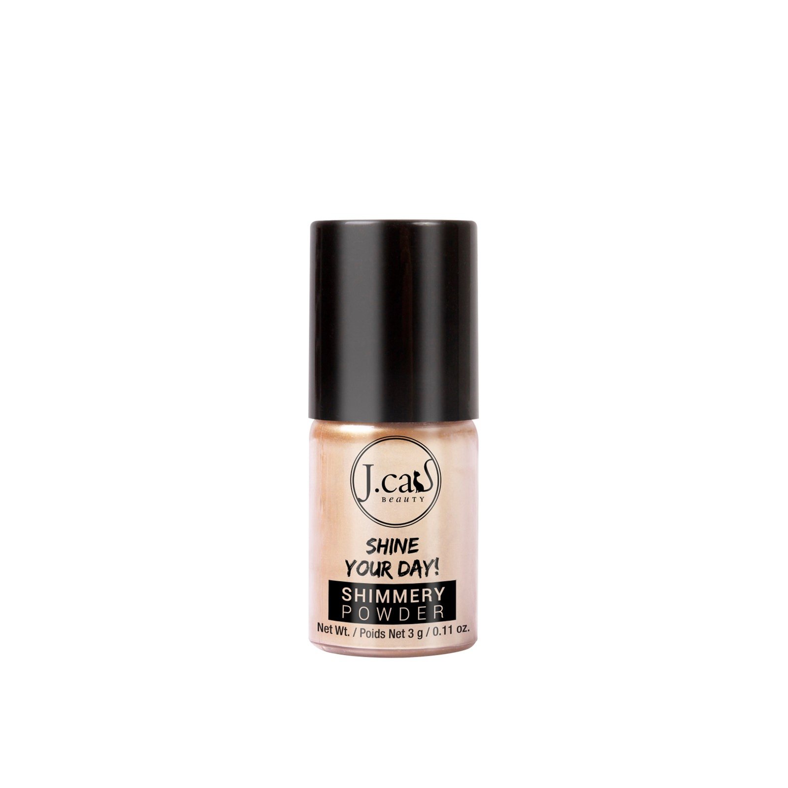 J.Cat Shine Your نهاري! Shimmery بودرة 102 Vanilla 3g