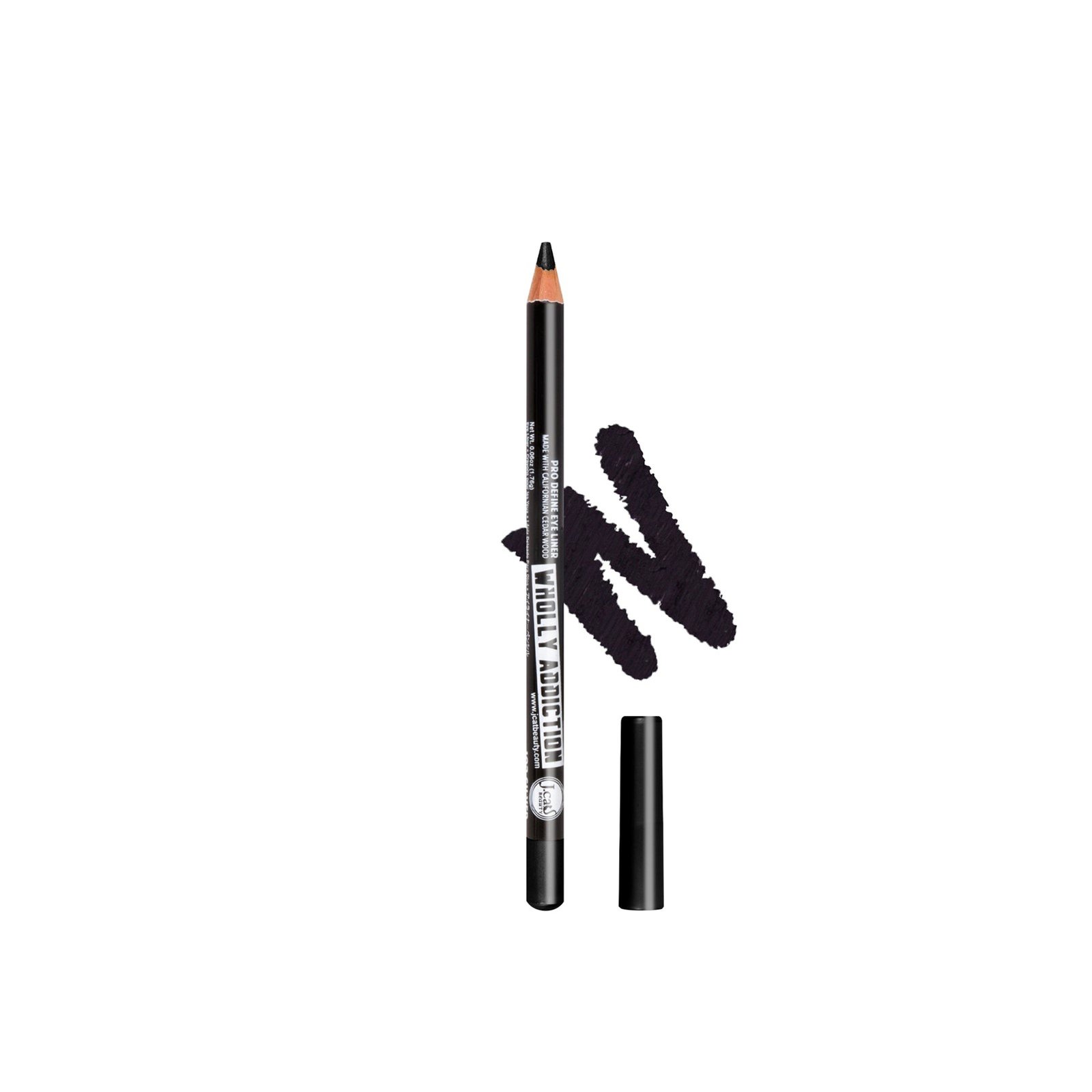 J.Cat Wholly Addiction Pro Define Eyeliner 103 Pit Black 1.76g (0.06oz)