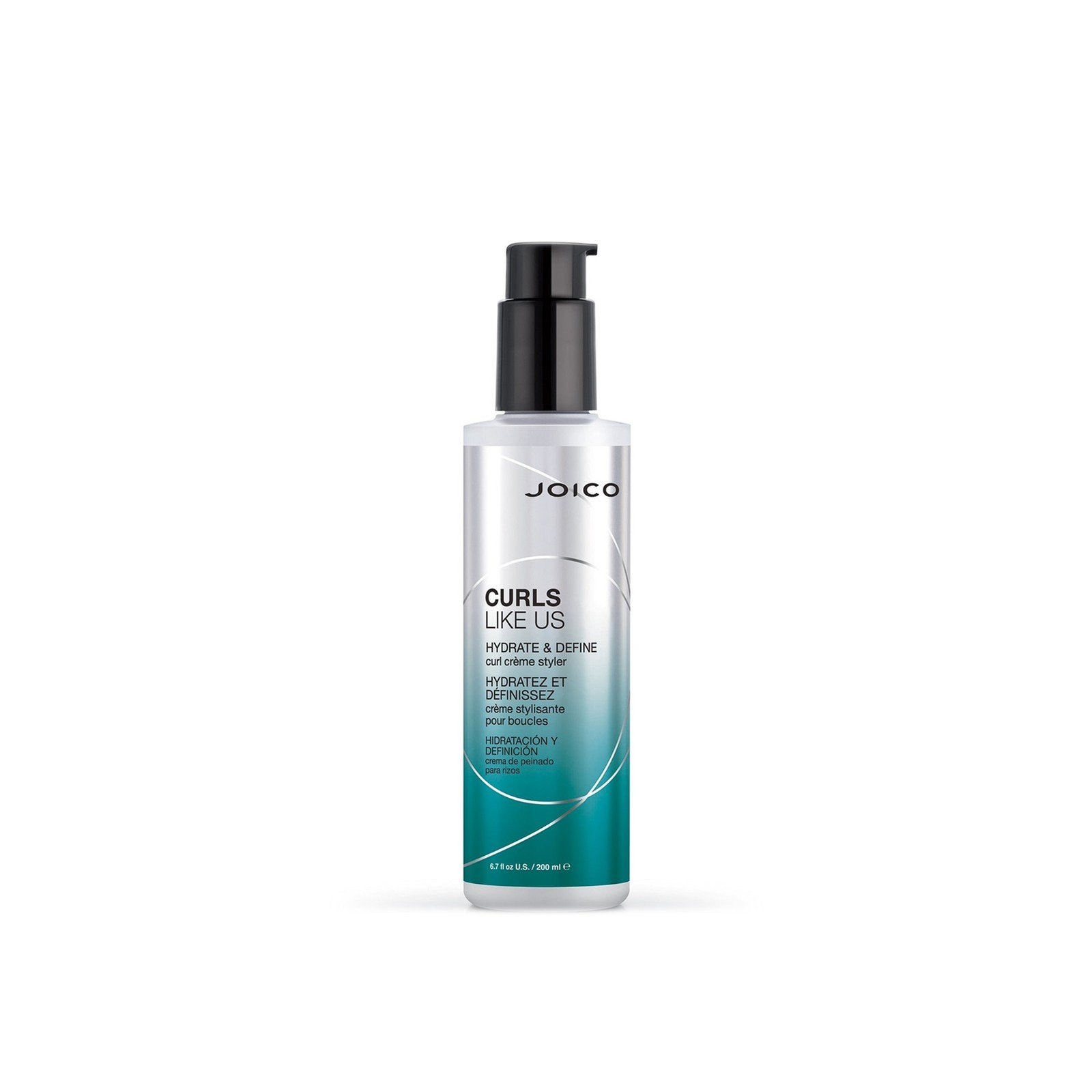 Joico Curls Like Us Hydrate & Define Creme Modelador de Cachos 200ml