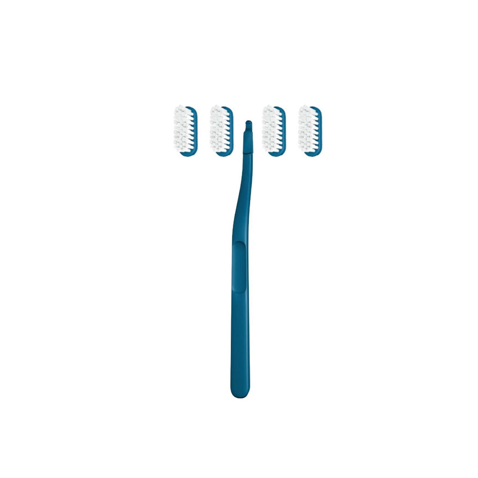 Jordan Green Clean Change Medium فرشاة أسنان + 4 Replacement Heads x1