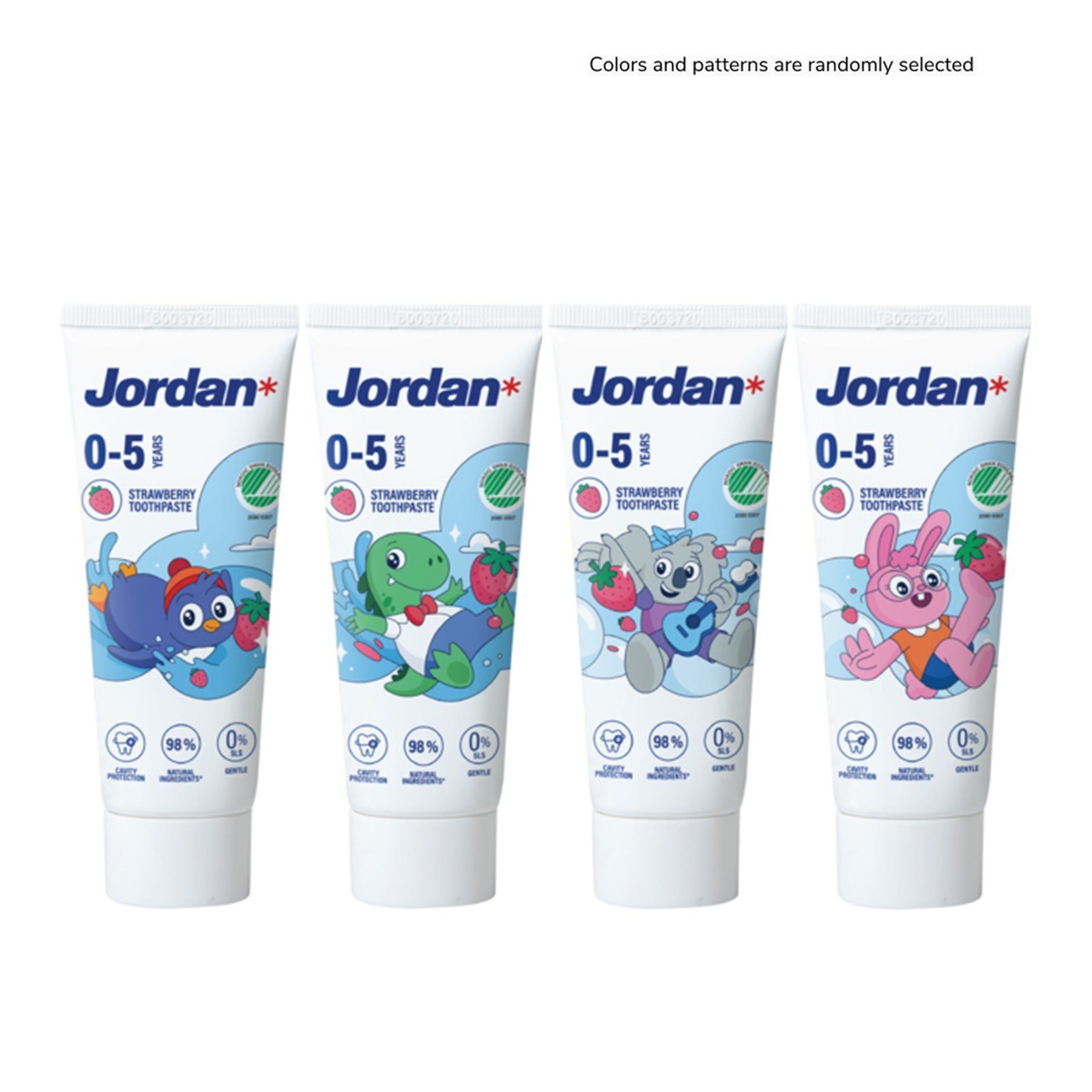 Jordan Kids Toothpaste 0-5 Years Strawberry 50ml