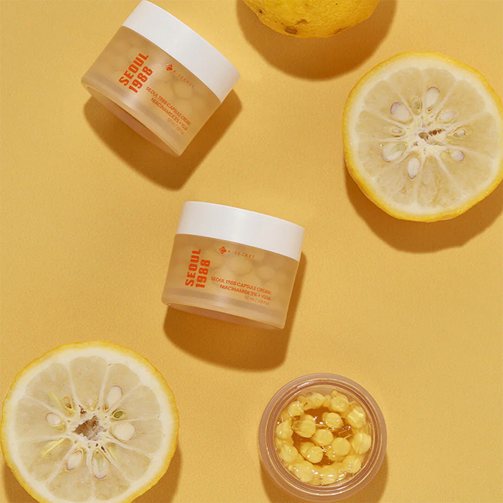 K-SECRET SEOUL 1988 Capsule Cream: Niacinamide 5% + Yuja - 50ml