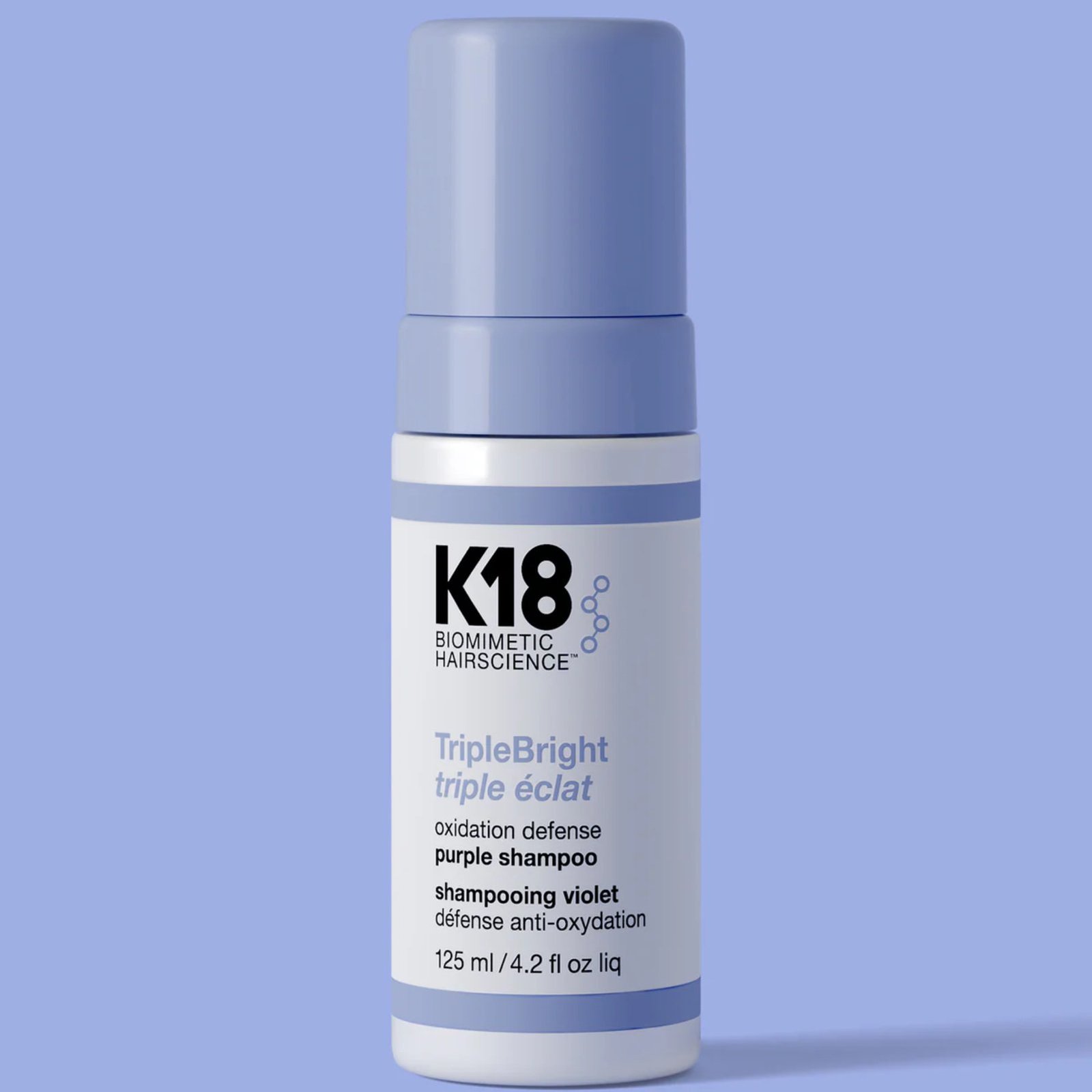 K18 Triple Bright Oxidation Defense Purple Shampoo 125ml