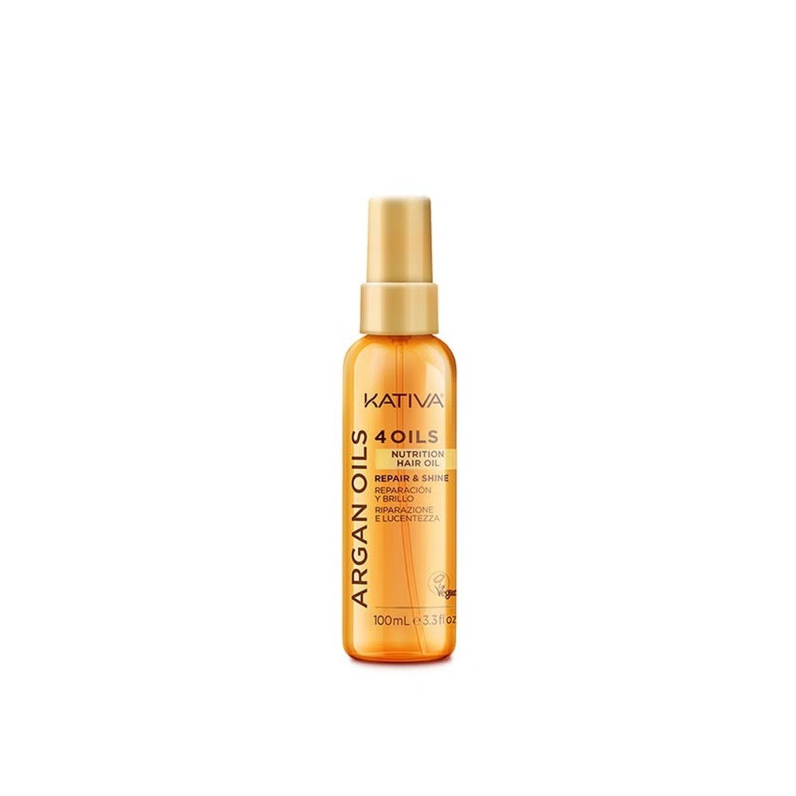 Kativa Argan Oil Nutrition Hair Oil 100ml (3.3floz)