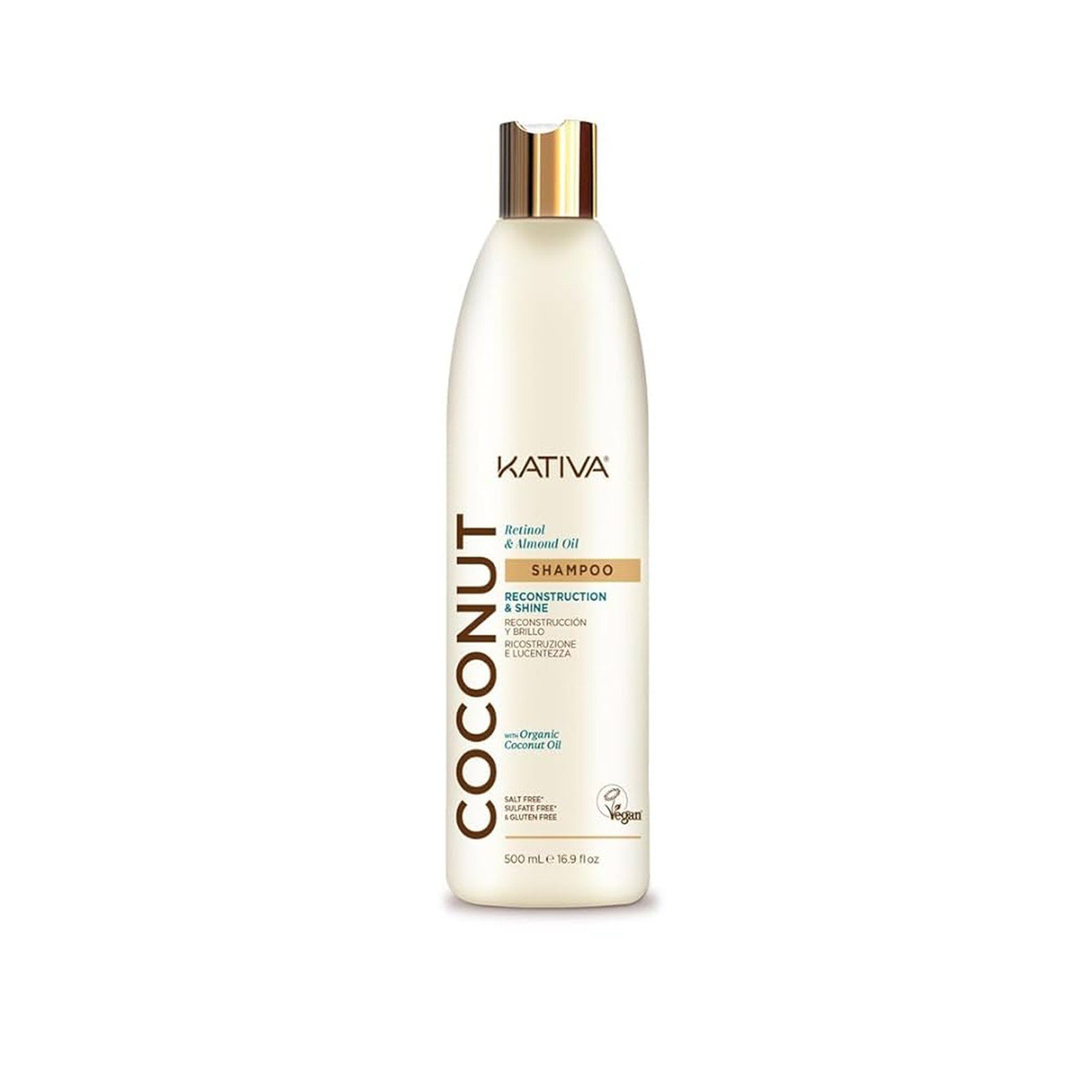 Kativa Coconut Herstellende Shampoo & Glans 500ml