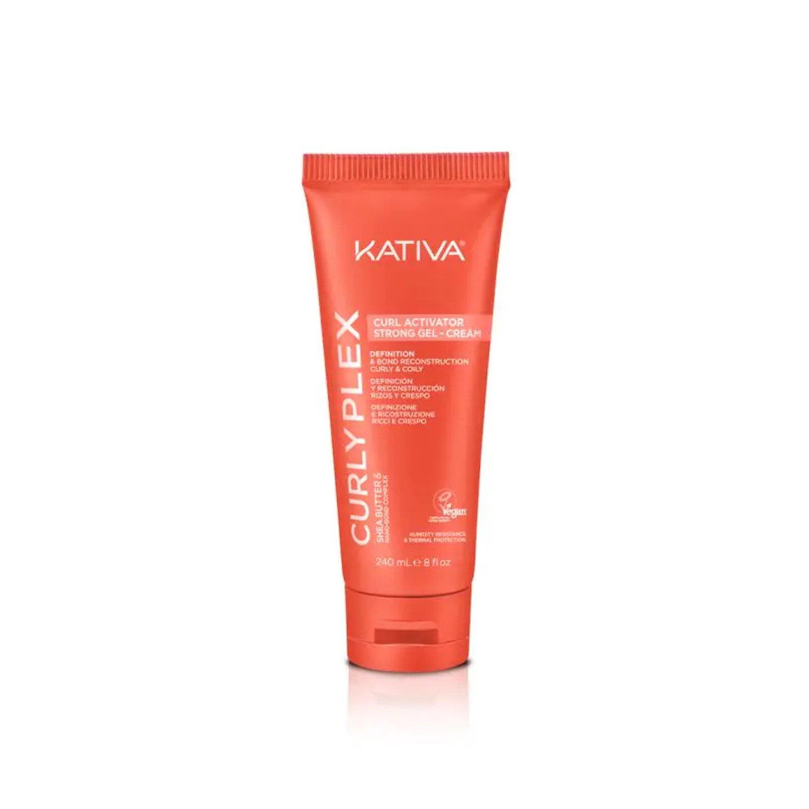 Kativa Curly Plex Curl Activactor Strong Gel-Cream 240ml (8floz)