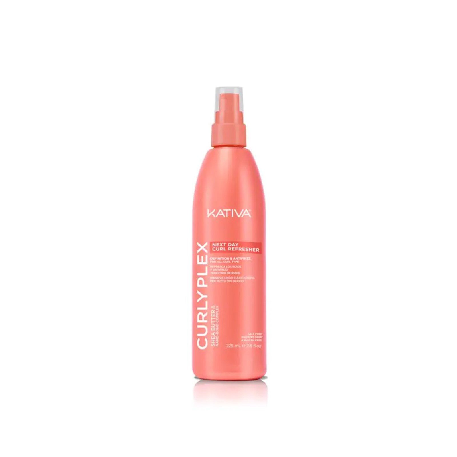 Kativa Curly Plex Refrescante de Caracóis Next Day 225ml