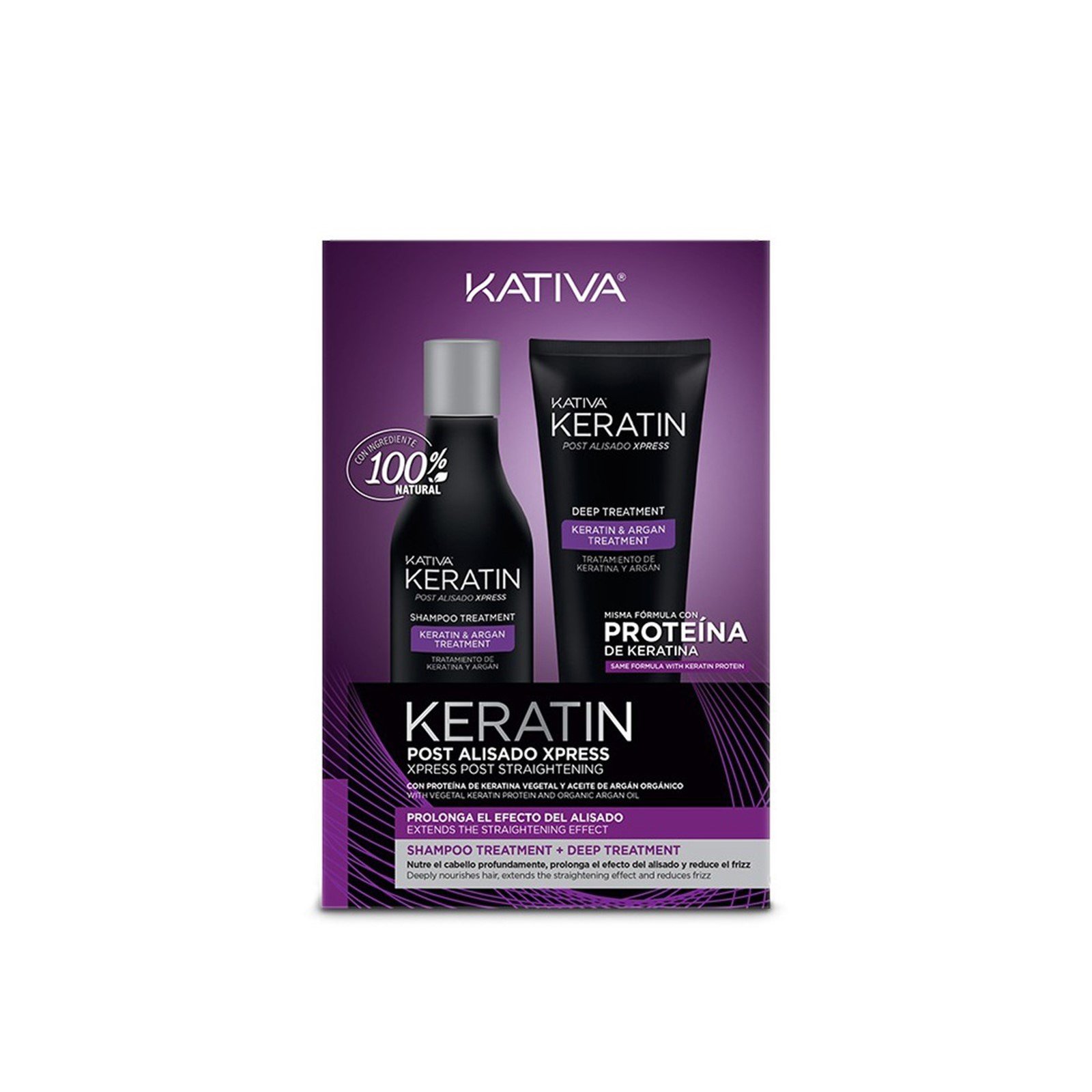 Kativa Keratin Xpress Kit Post-Alisado