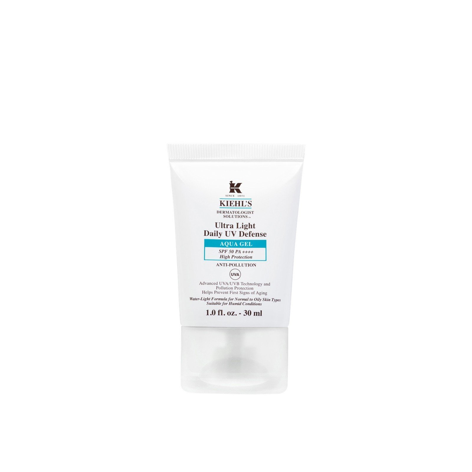 Kiehl's Ultra Light Daily UV Defense Aqua Gel SPF50+