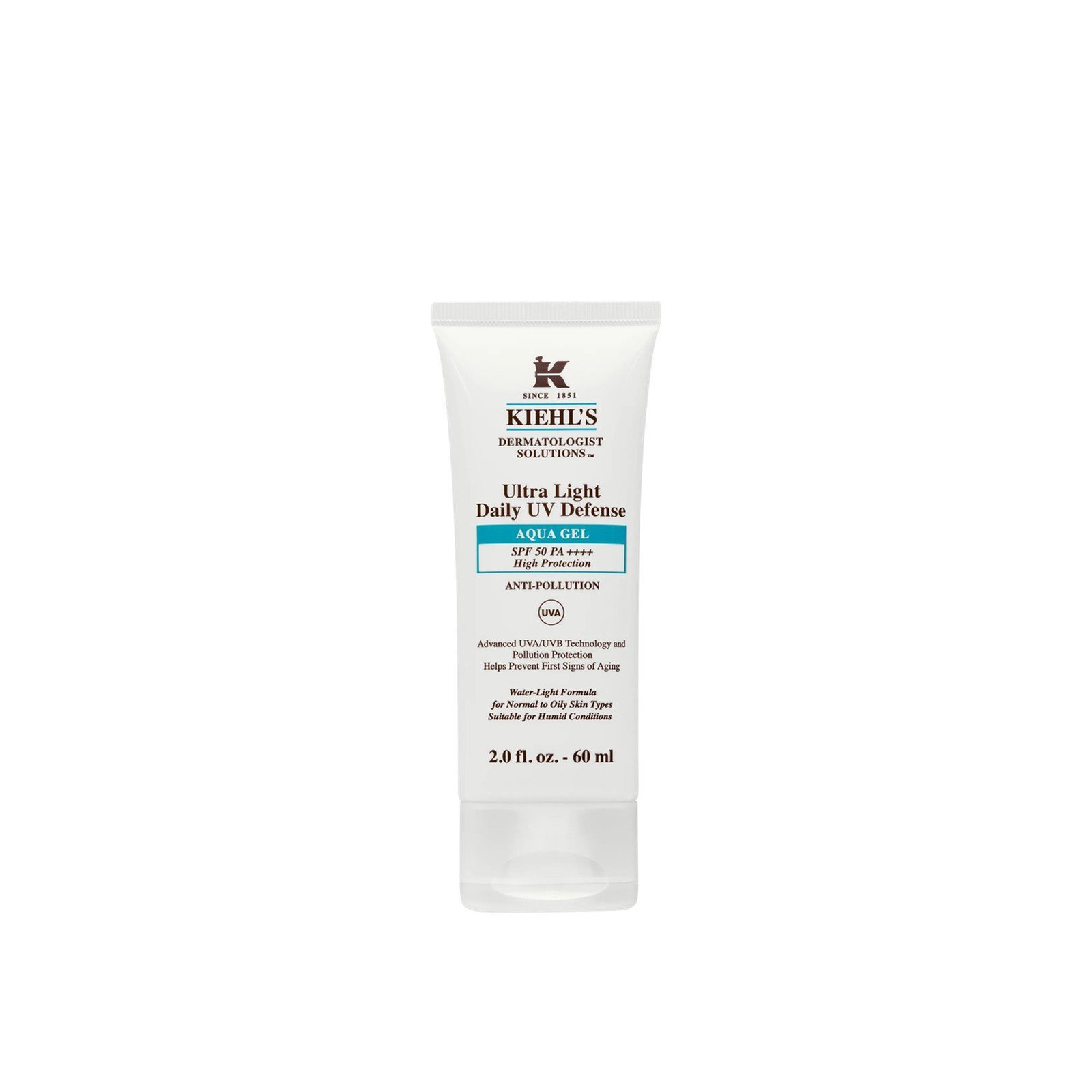 Kiehl's Ultra Light Daily UV Defense Aqua Gel SPF50+