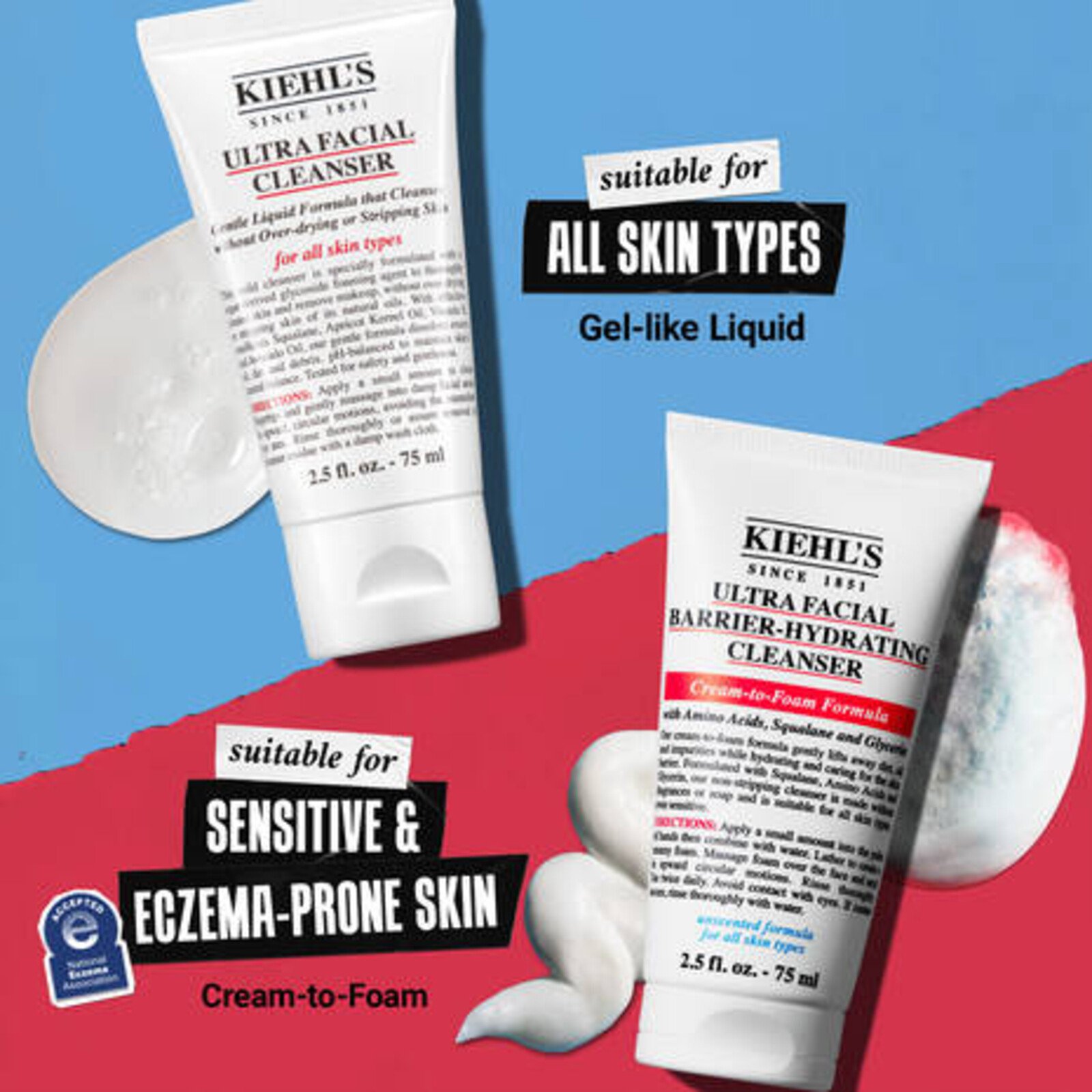 Kiehl's غسول الوجه الفائق Ultra Facial 75ml