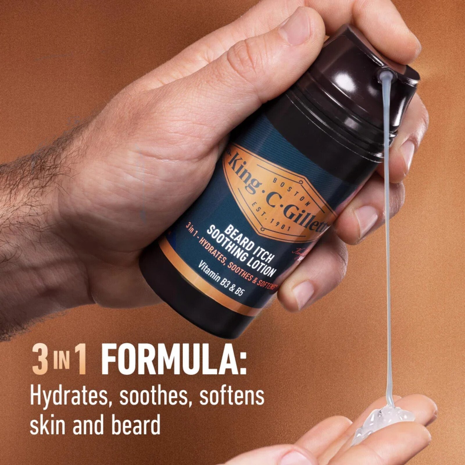 King C. Gillette Beard Itch Soothing Lotion 100ml (3.38floz)