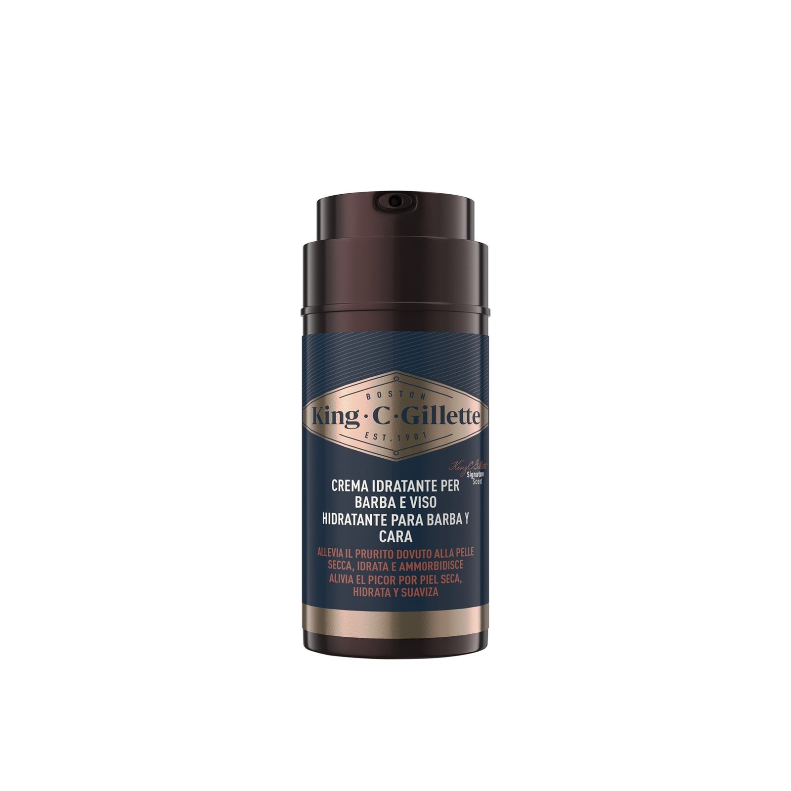 King C. Gillette Face & Stubble Moisturizer 100ml (3.38floz)