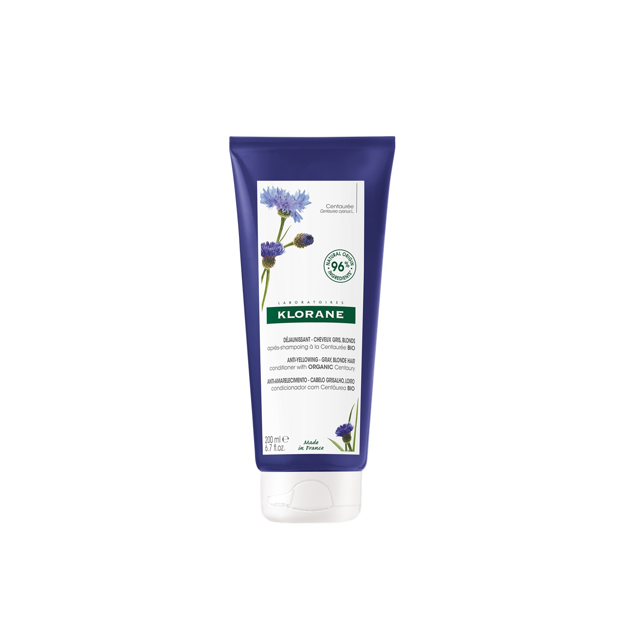 Klorane Anti-Yellowing Conditioner with Centaury 200ml